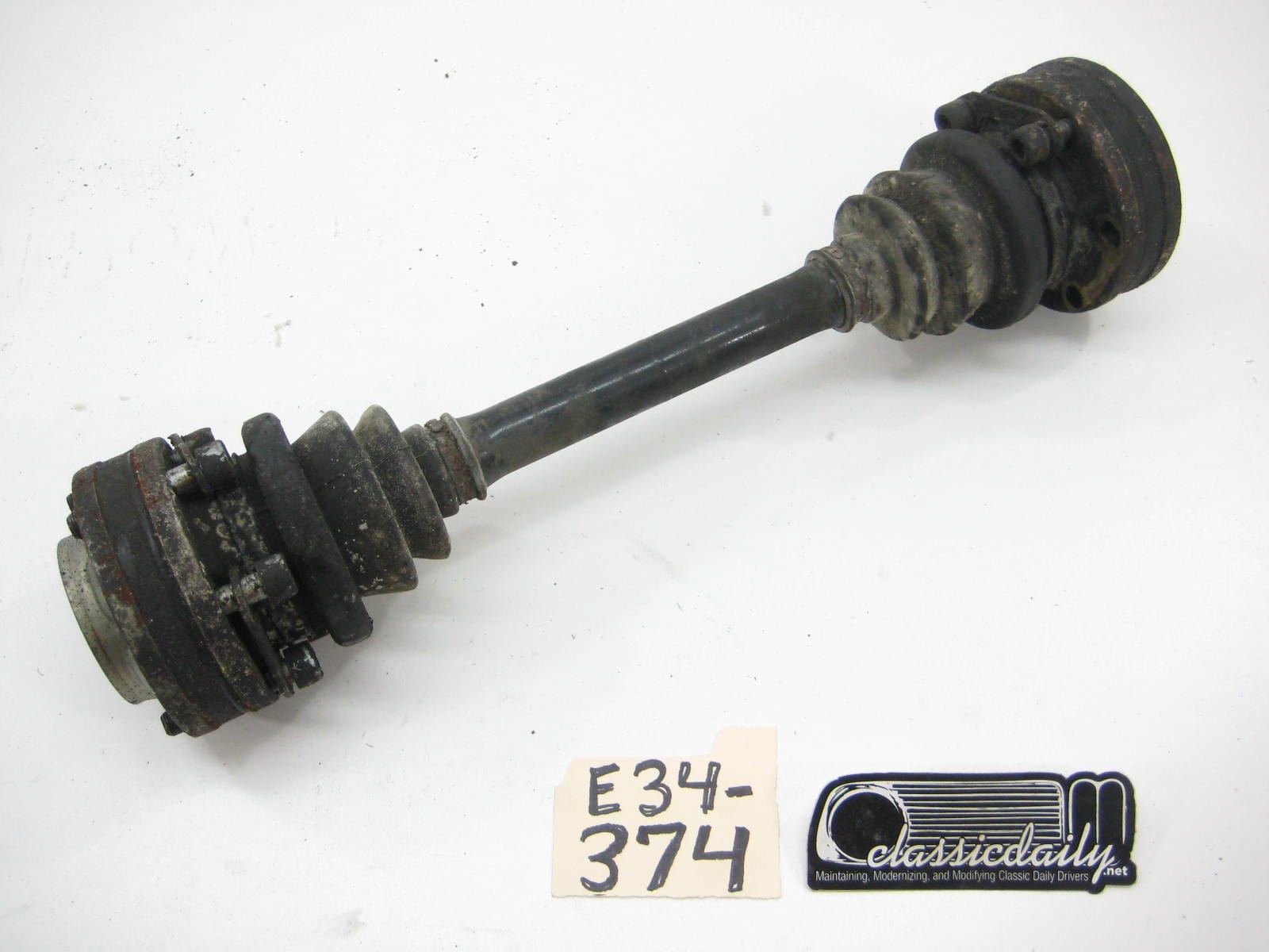 bmw e34 535 525 540 530 rear axle cv shaft
