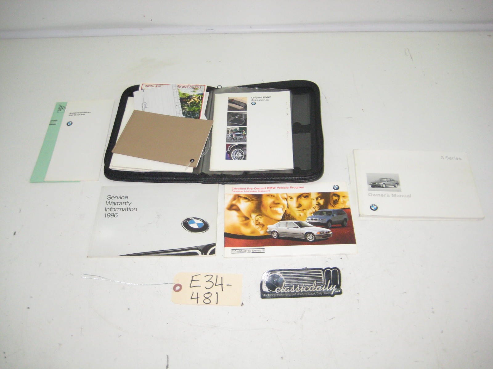 bmw e34 535 m5 owners manual 2