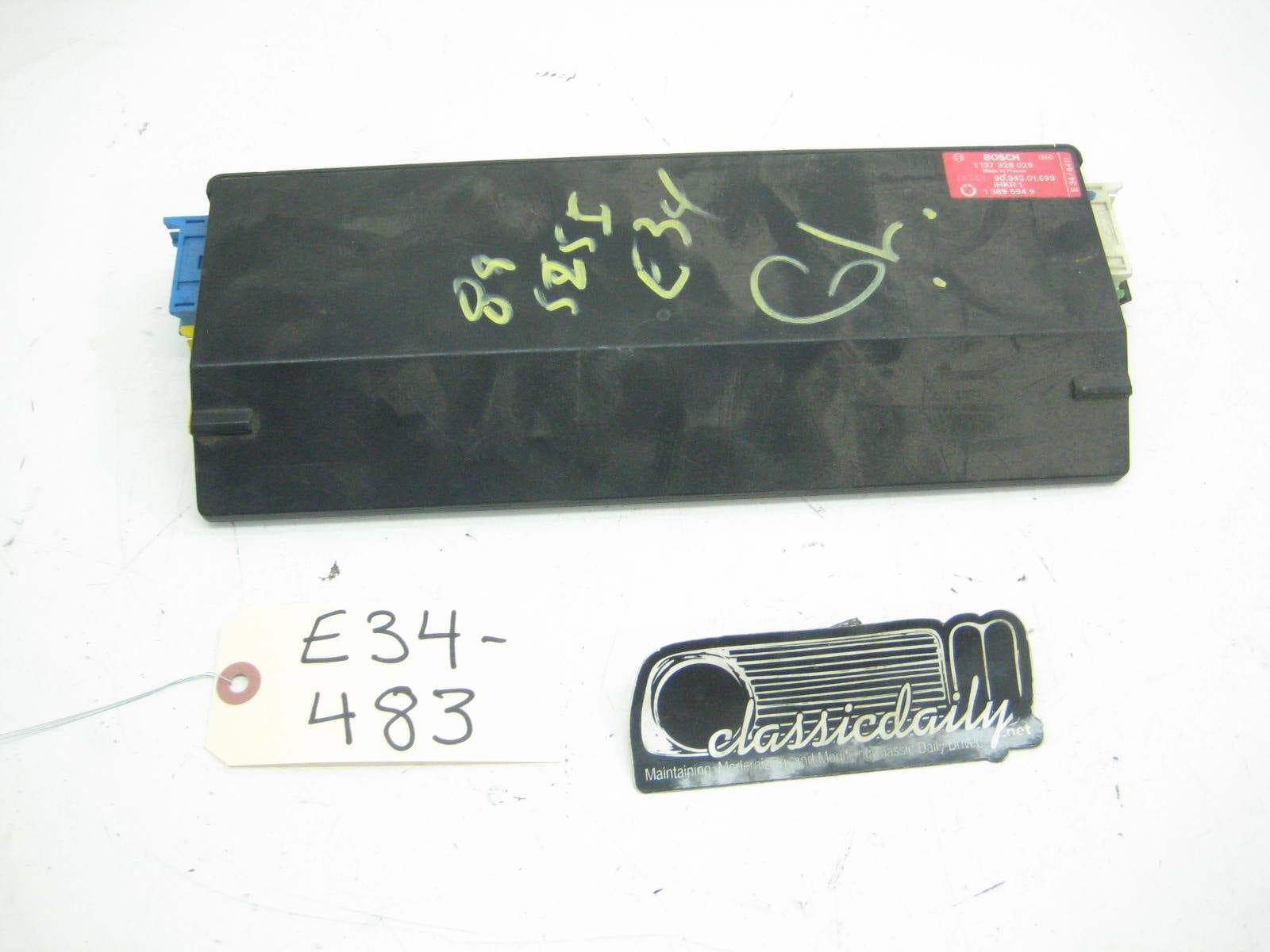 bmw e34 535 m5 hvac heater control unit module ihka 1137328029
