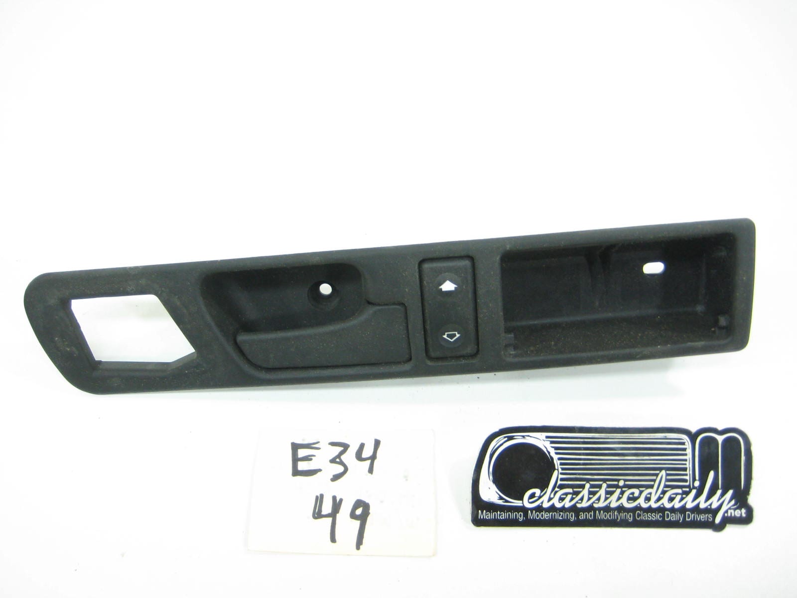 bmw e34 535 525 front or rear passenger side interior door latch 3