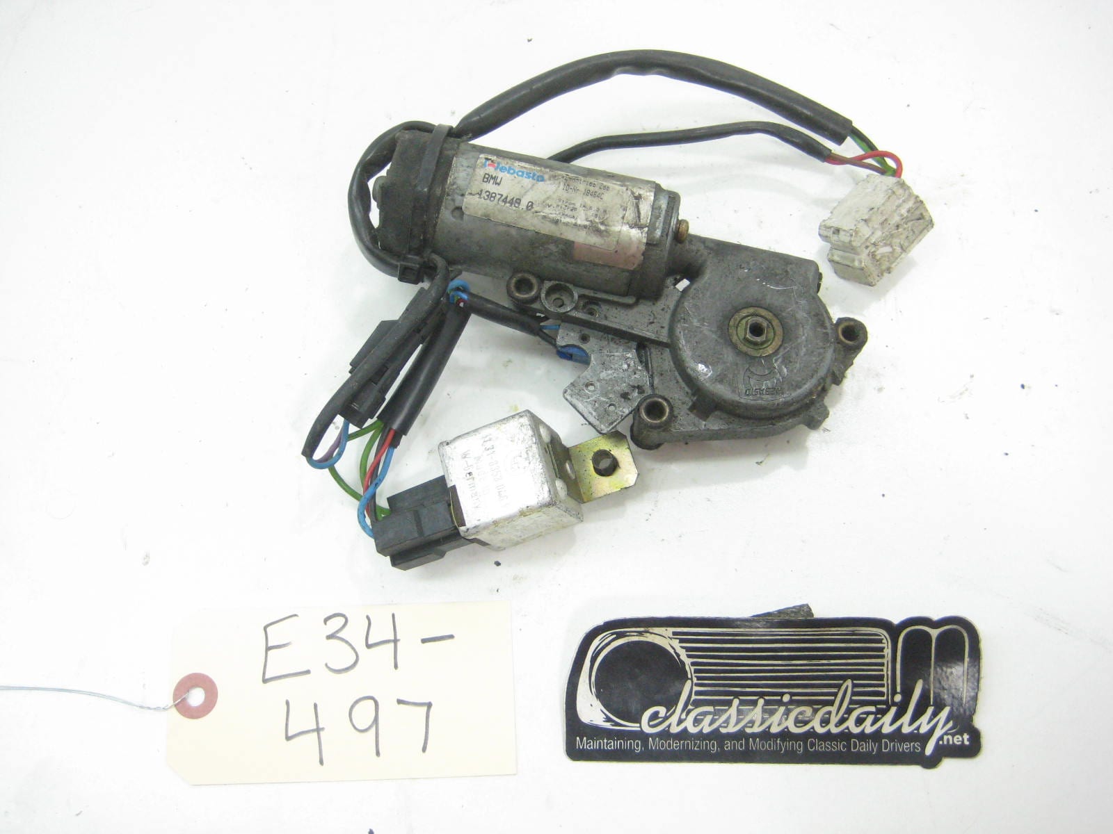 Window Motor Bmw 1387449.0 - Classic Daily