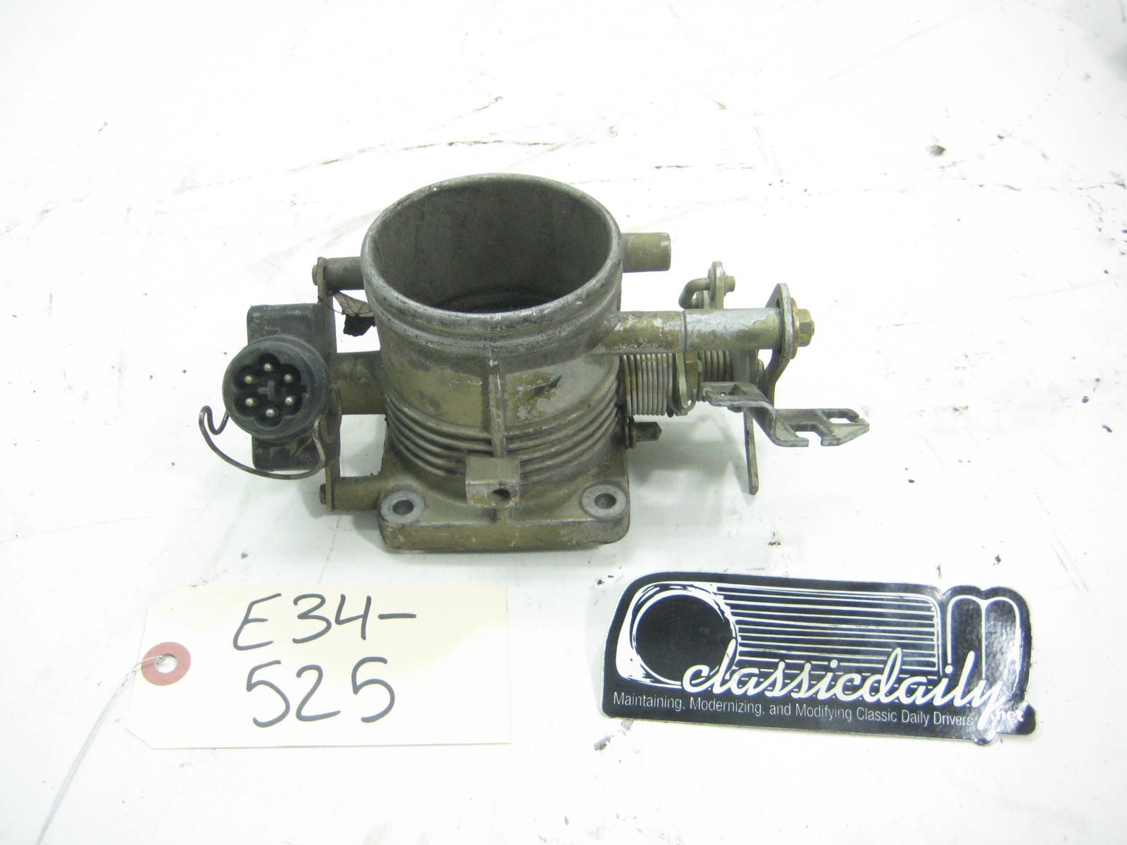 bmw e34 535 m5 m30 throttle body 1270711 2