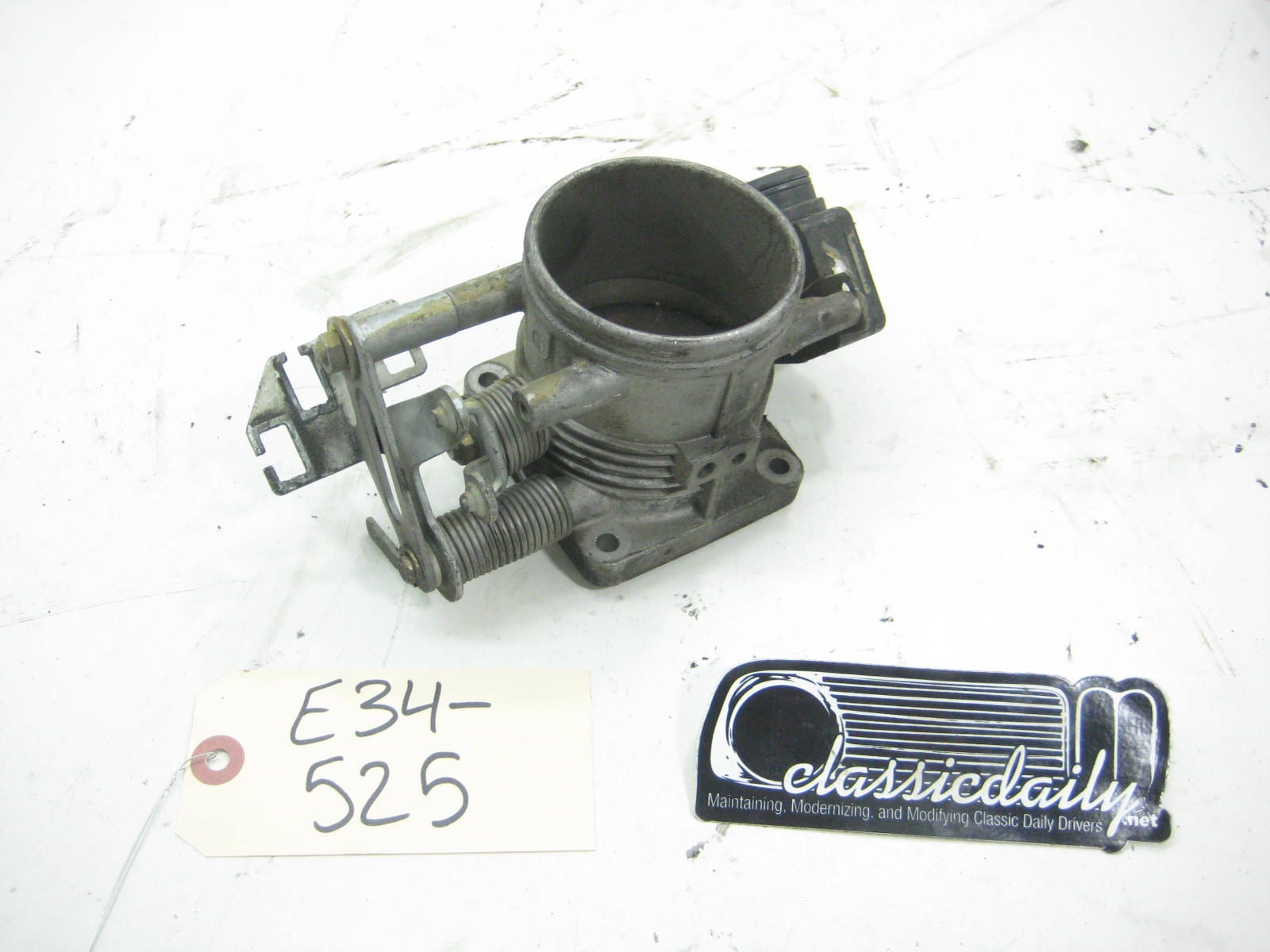 bmw e34 535 m5 m30 throttle body 1270711 2