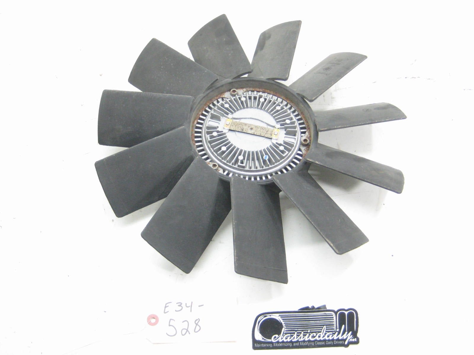bmw e34 535 m5 mechanical radiator clutch fan