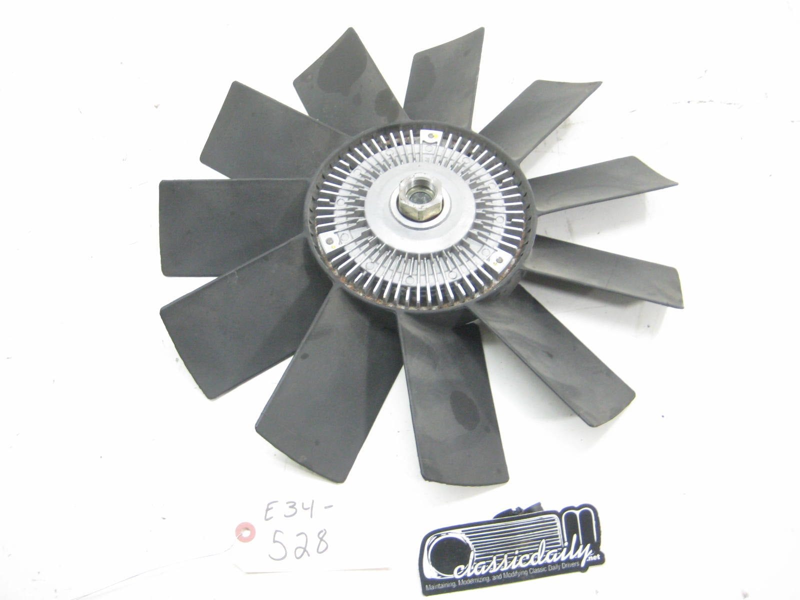 bmw e34 535 m5 mechanical radiator clutch fan