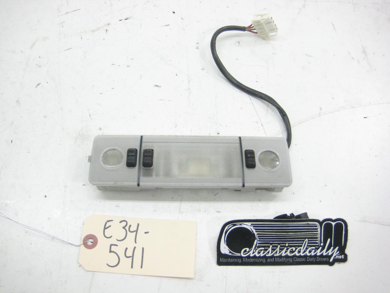 bmw e34 535 m5 interior light dome center