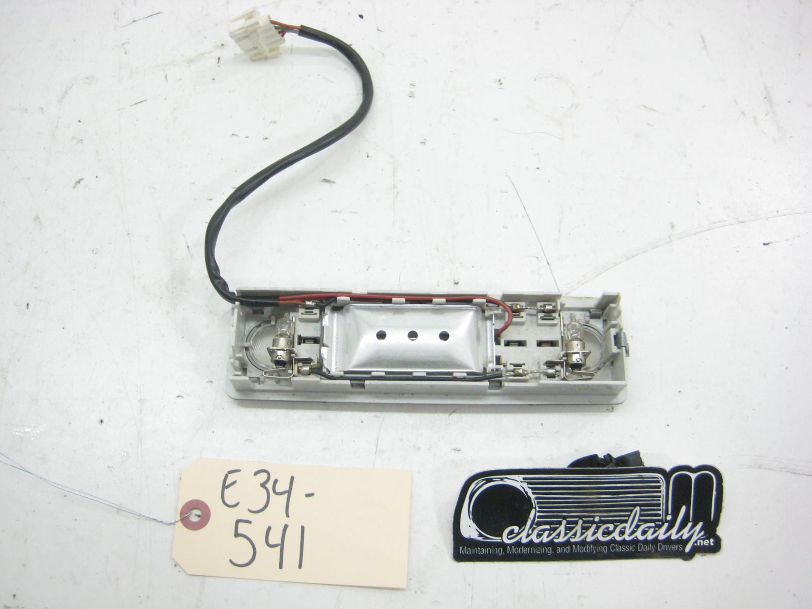 bmw e34 535 m5 interior light dome center