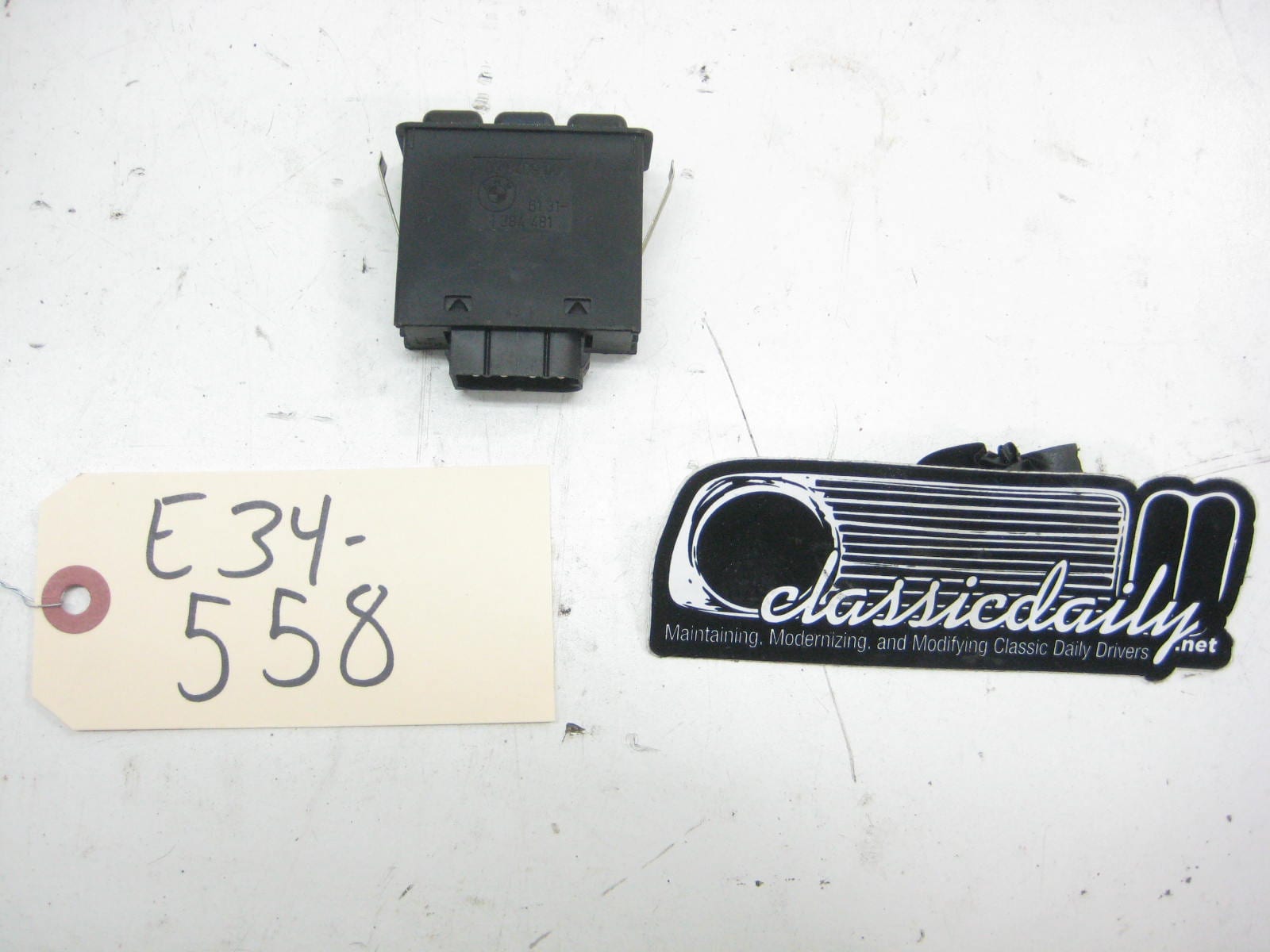 bmw e34 535 m5 hvac ac switch button defrost