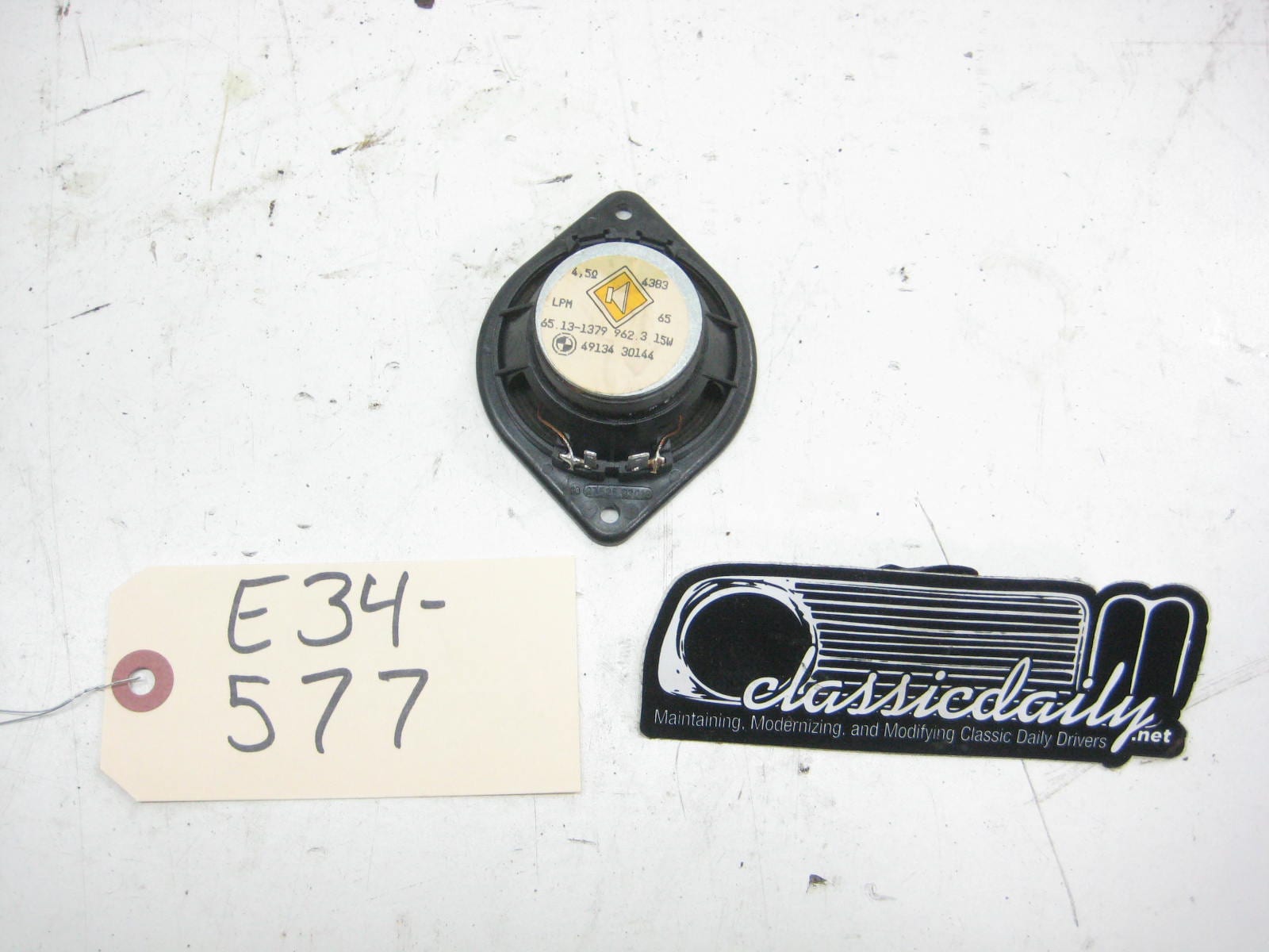 bmw e34 535 m5 door mid speaker 2