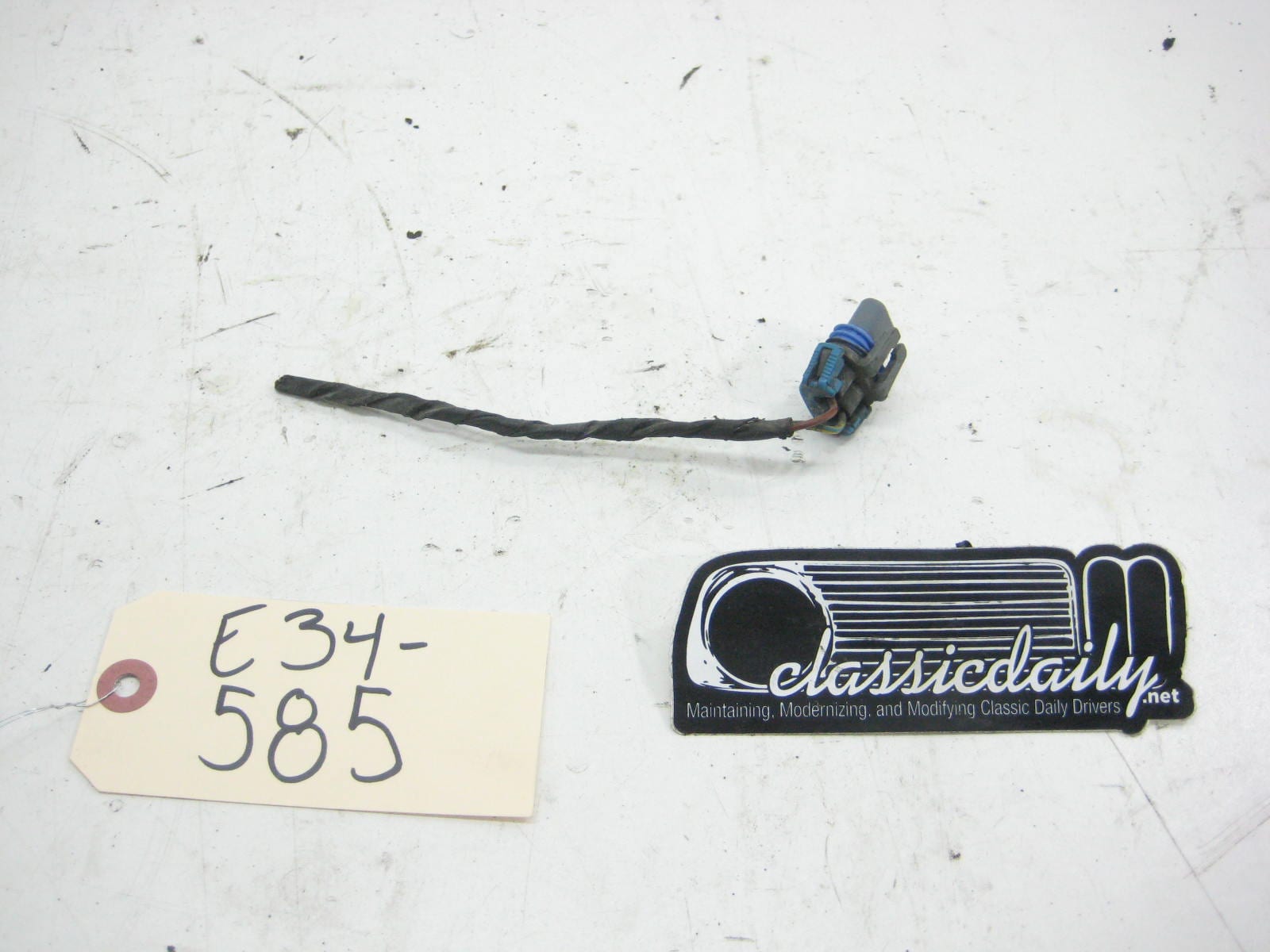 bmw e34 535 m5 headlight pigtail 2