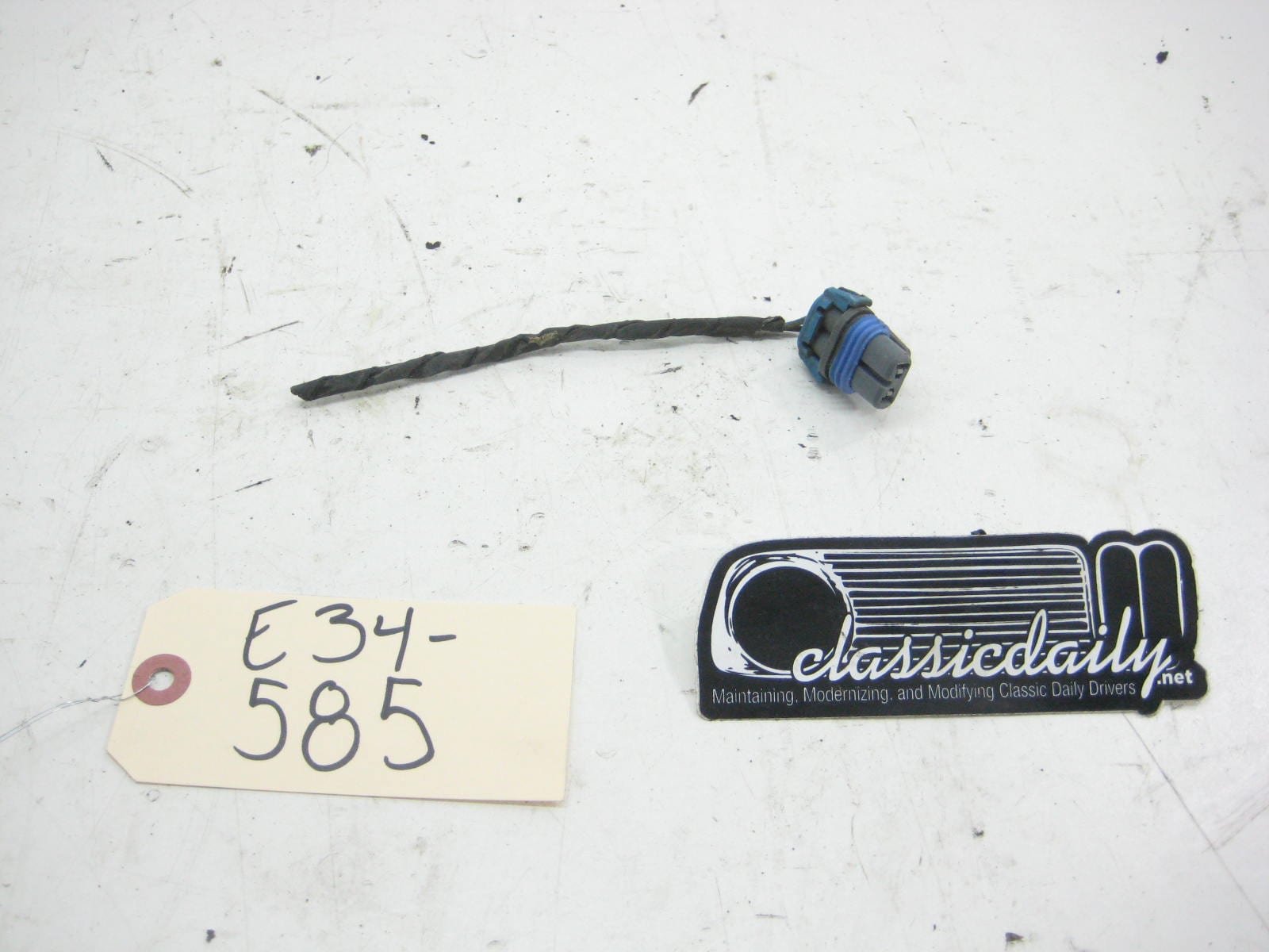 bmw e34 535 m5 headlight pigtail 2