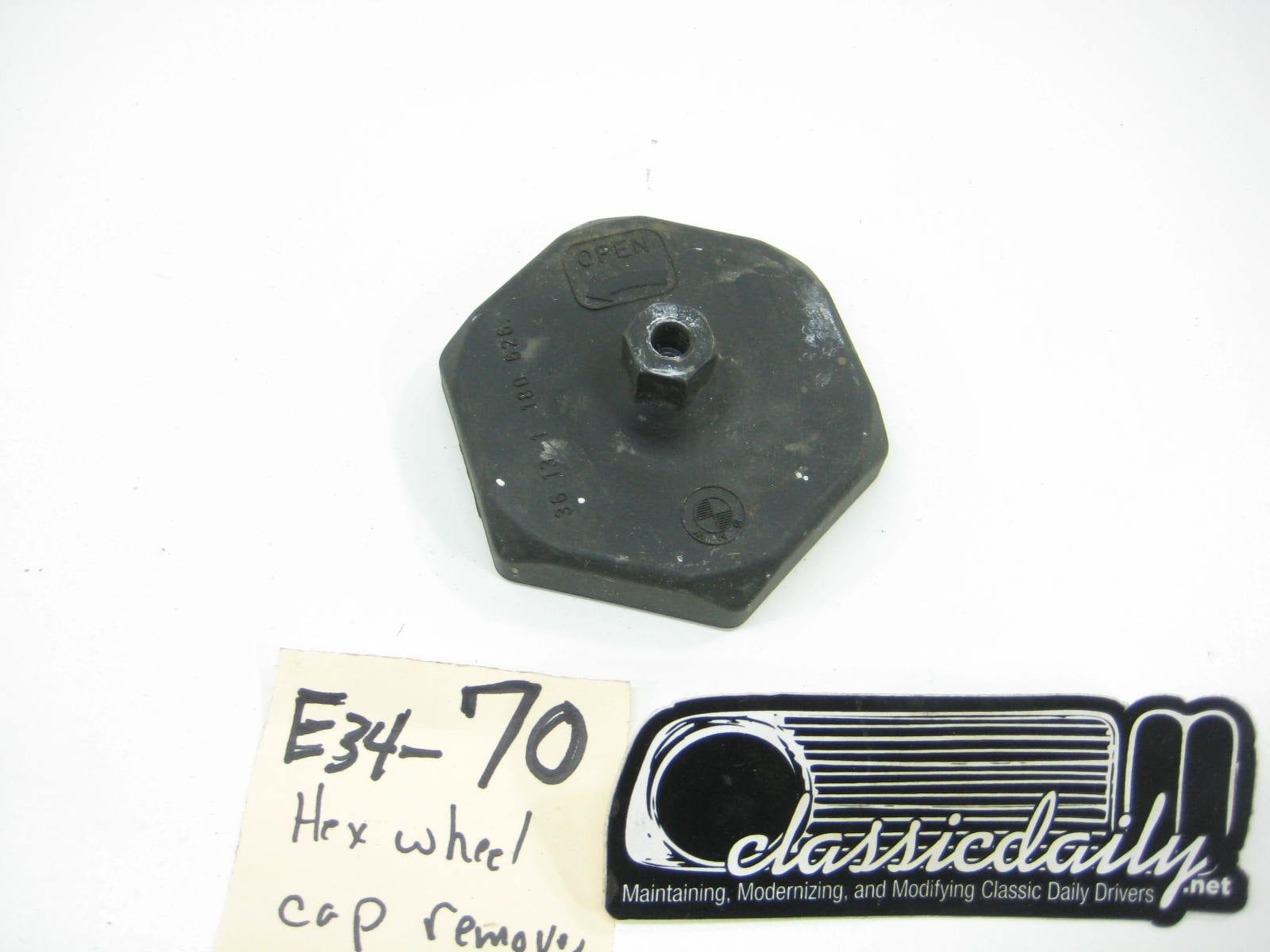 bmw e34 535 525 wheel cap hex wrench 2