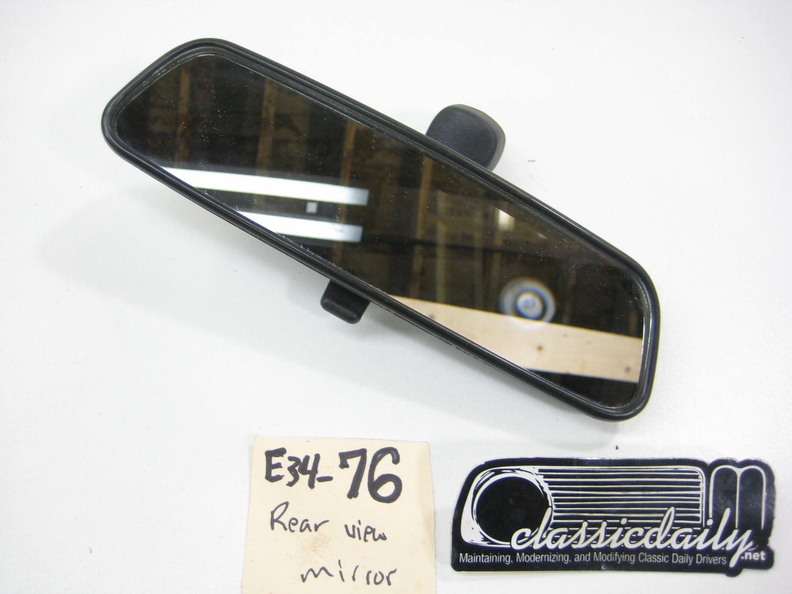 bmw e34 535 525 rear view mirror