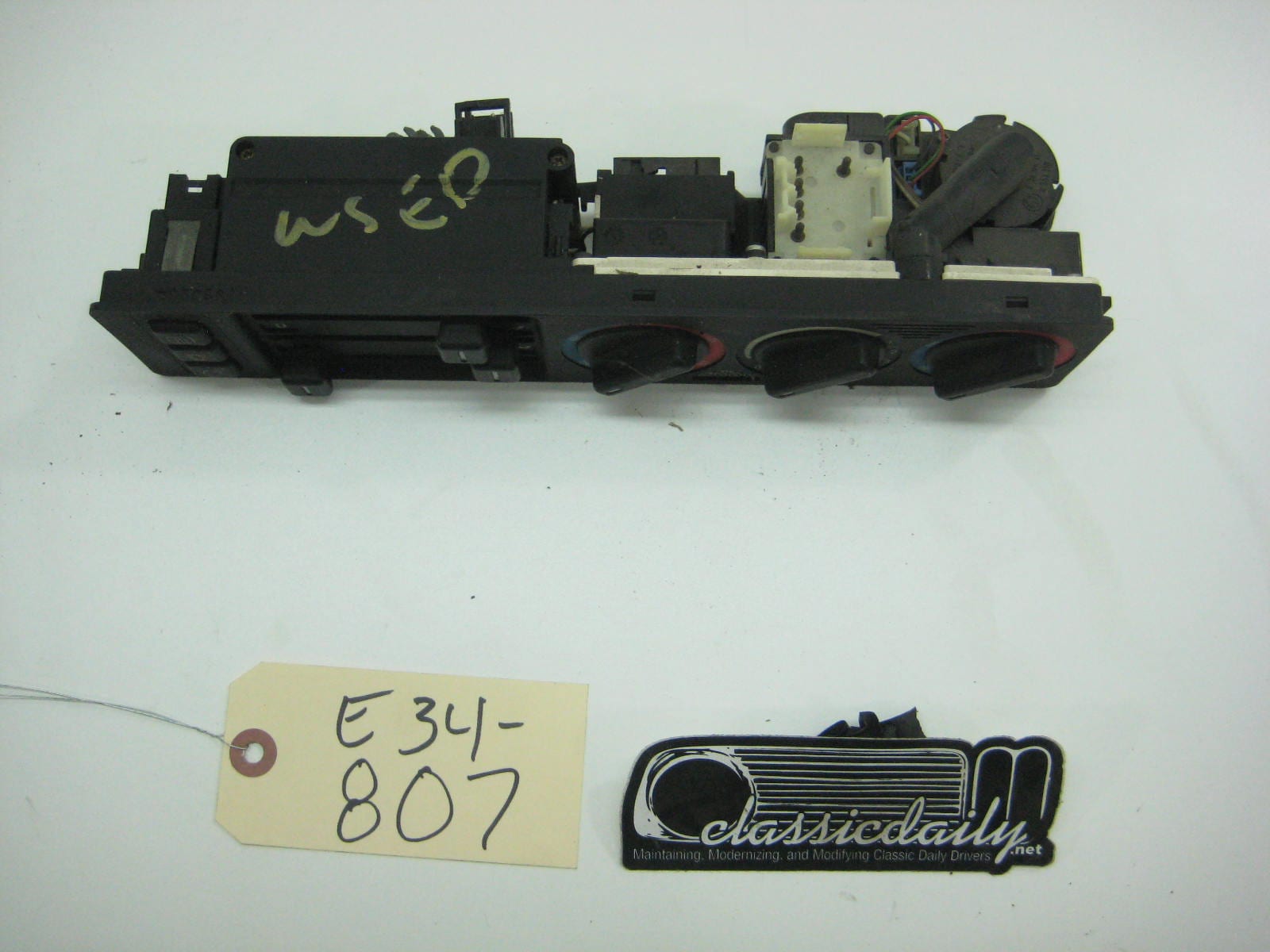 bmw e34 535 m5 hvac control panel