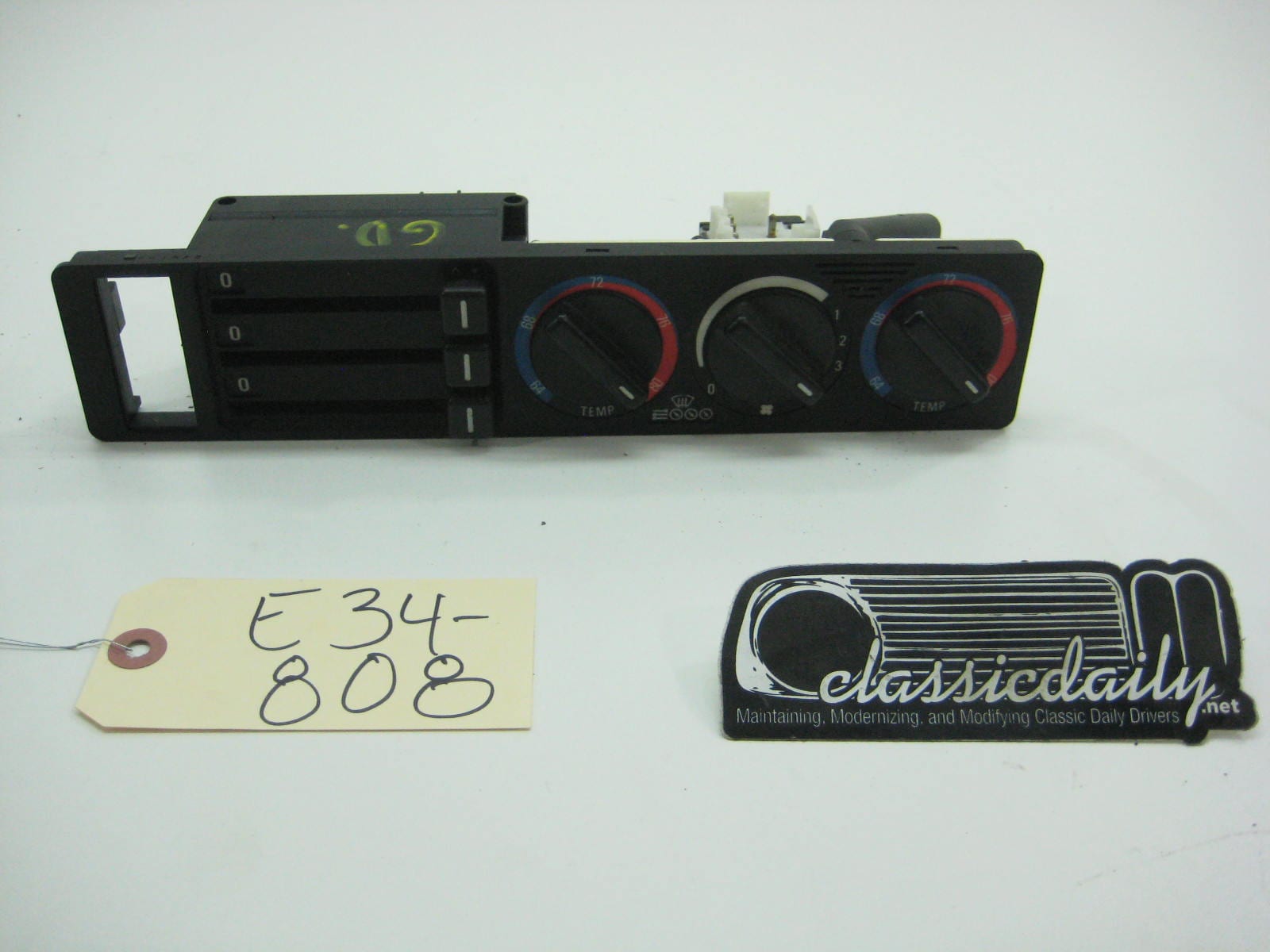 bmw e34 535 m5 hvac control panel 2