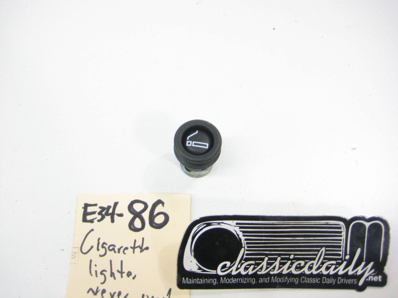bmw e34 535 525 unused cigarette lighter
