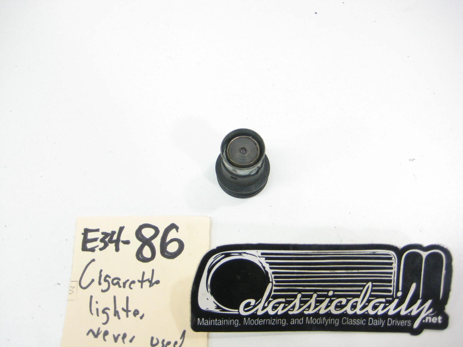 bmw e34 535 525 unused cigarette lighter