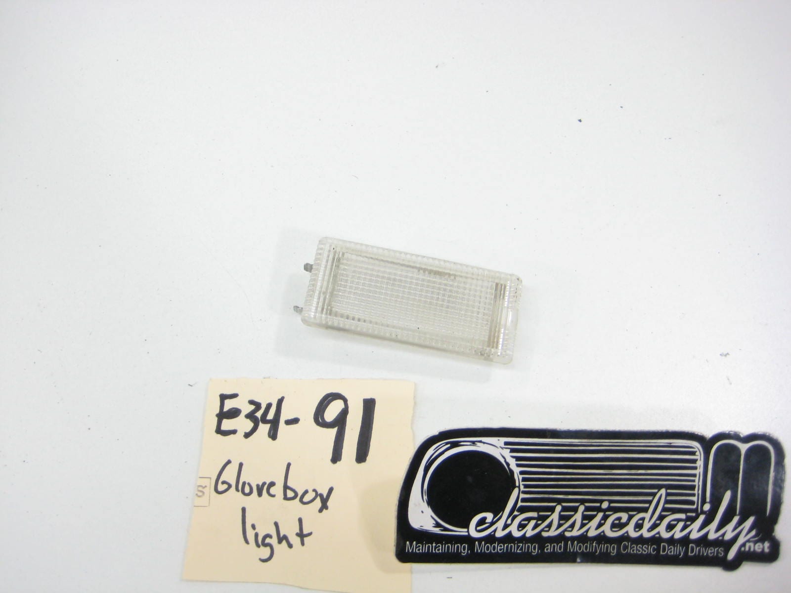 bmw e34 535 525 glovebox light