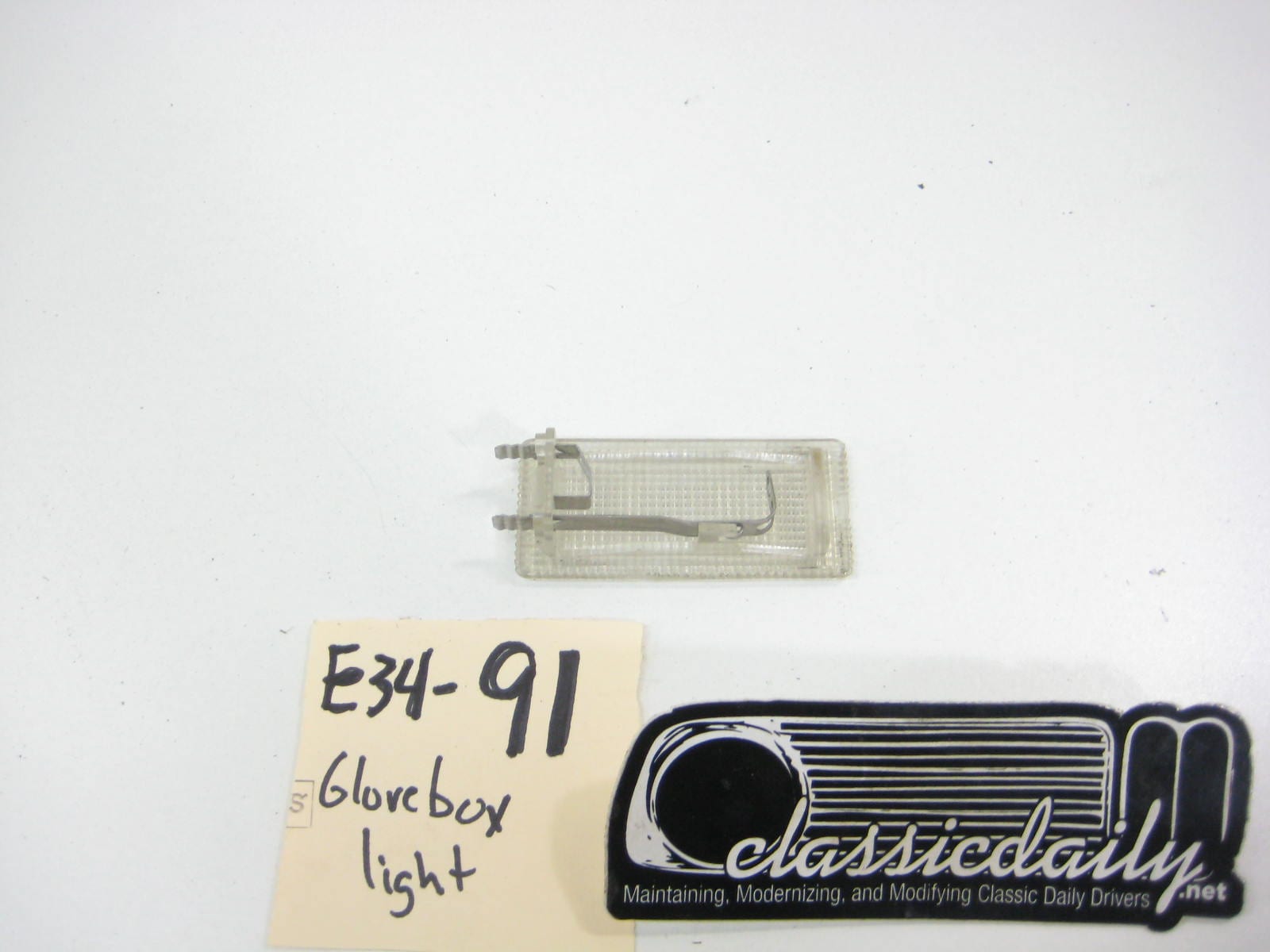 bmw e34 535 525 glovebox light
