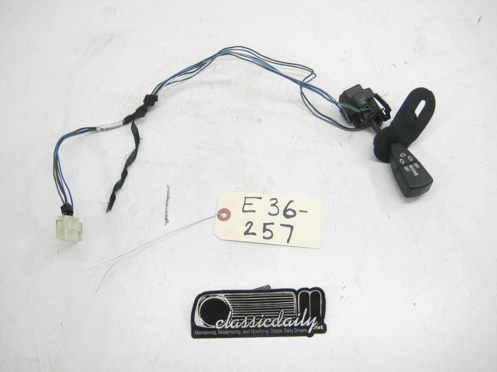 bmw e36 325 328 m3 cruise control stalk