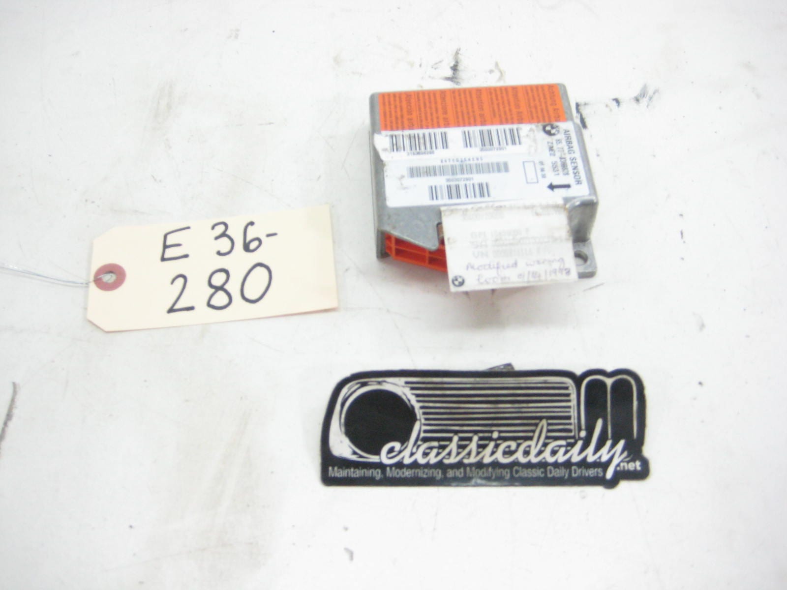 bmw e36 325 328 m3 air bag sensor