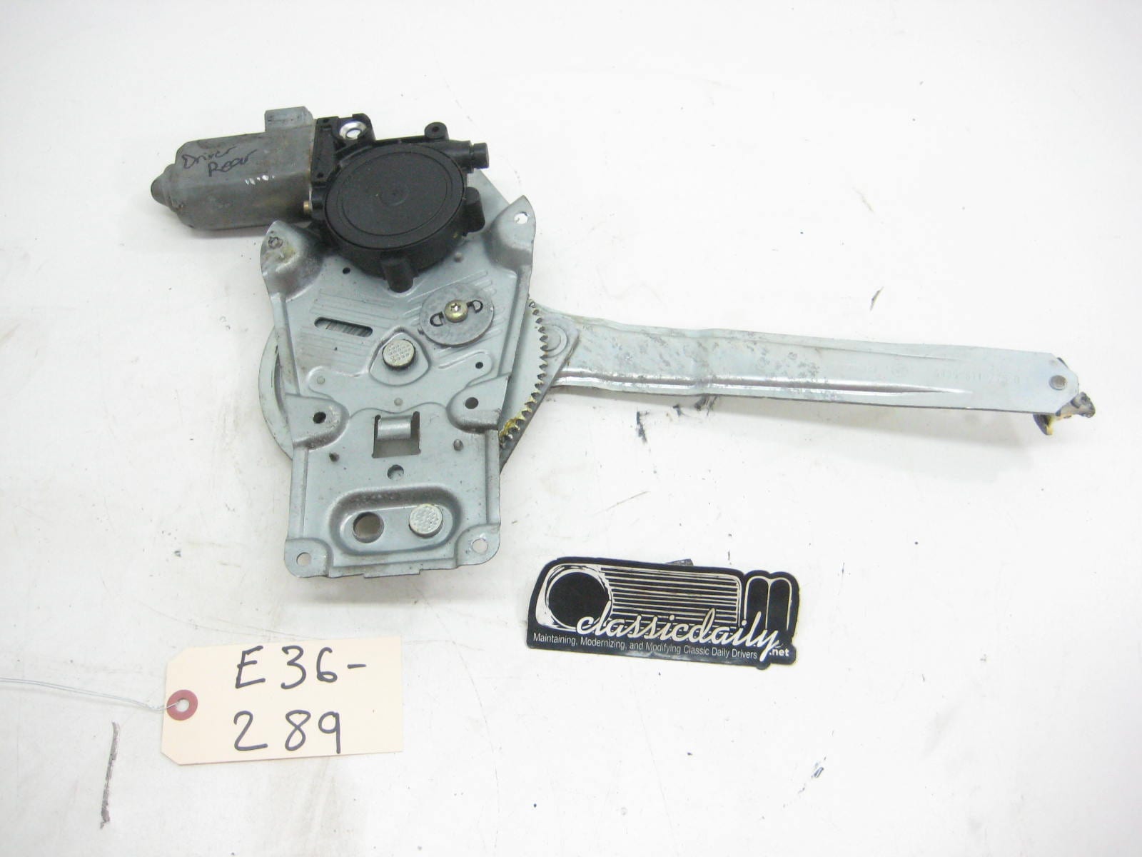 bmw e36 325 328 m3 driver rear sedan door regulator