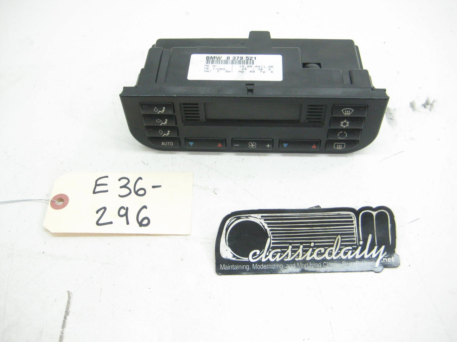 bmw e36 325 328 m3 electric hvac climant control