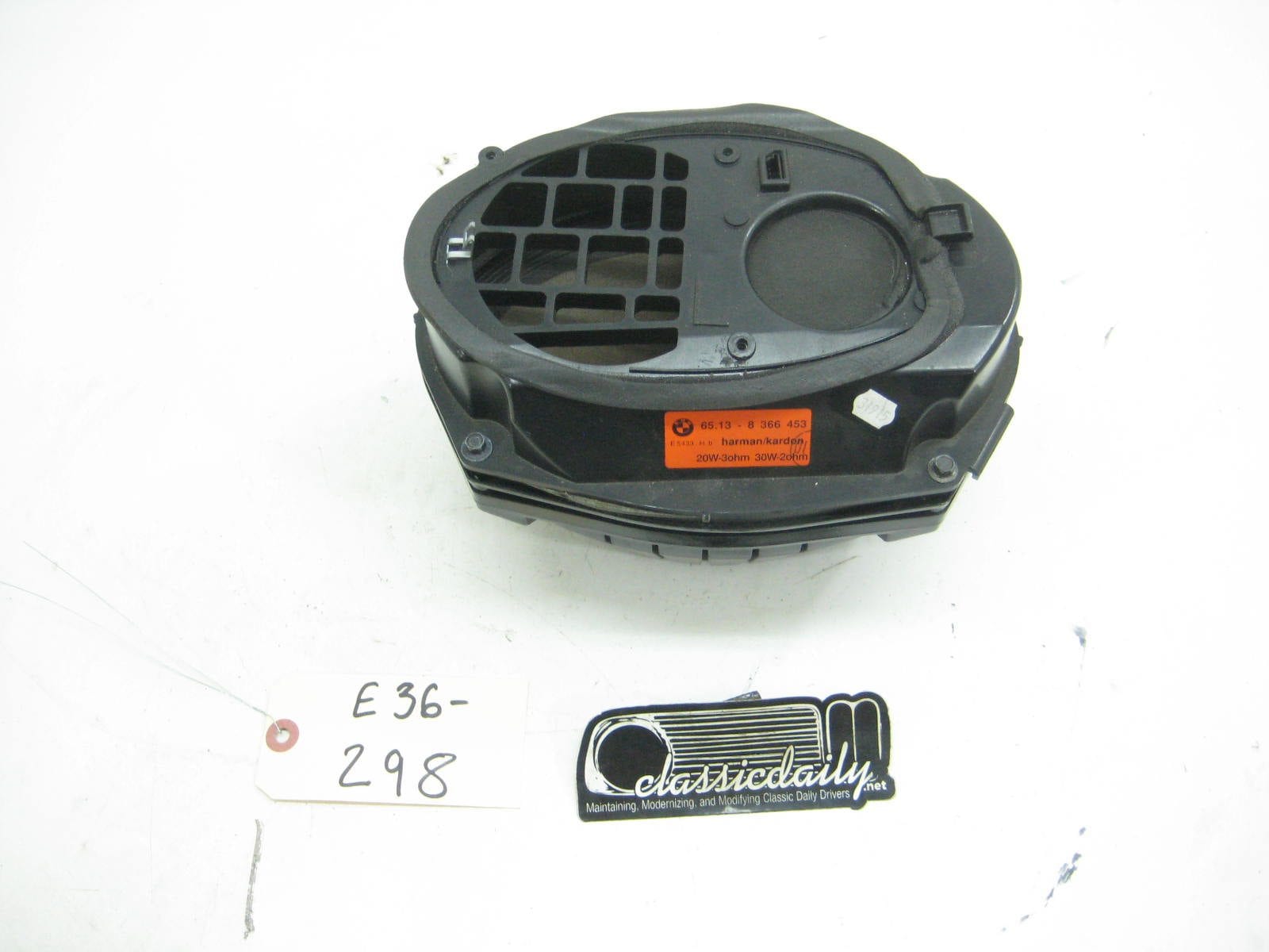 bmw e36 325 328 m3 harman kardon left rear speaker