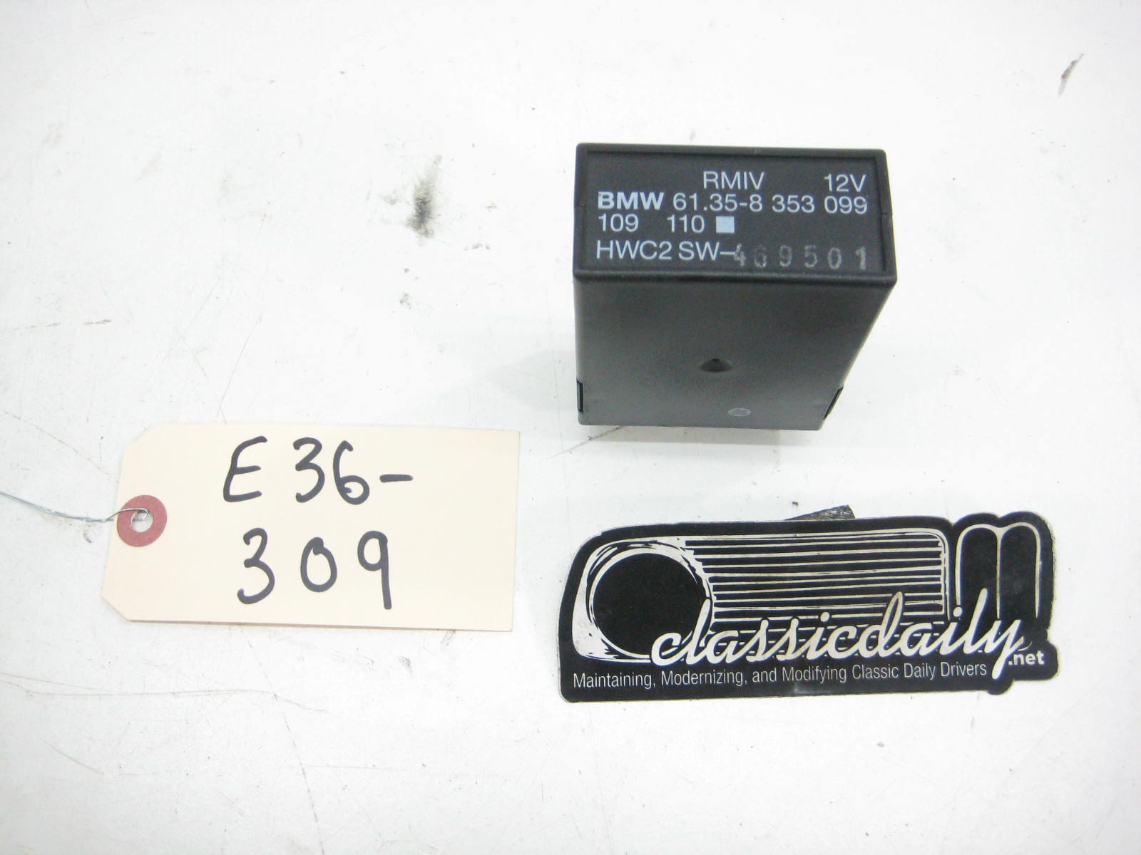 bmw e36 325 328 m3 61 35 8 353 099 module rmiv