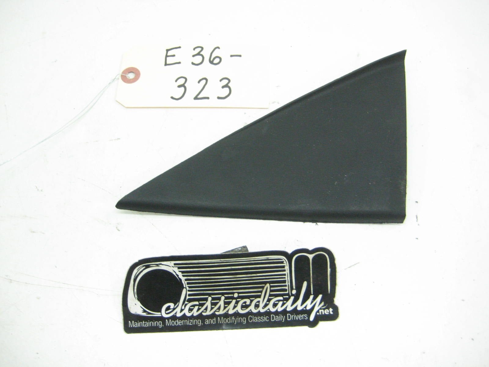 bmw e36 325 328 m3 left door trim triangle