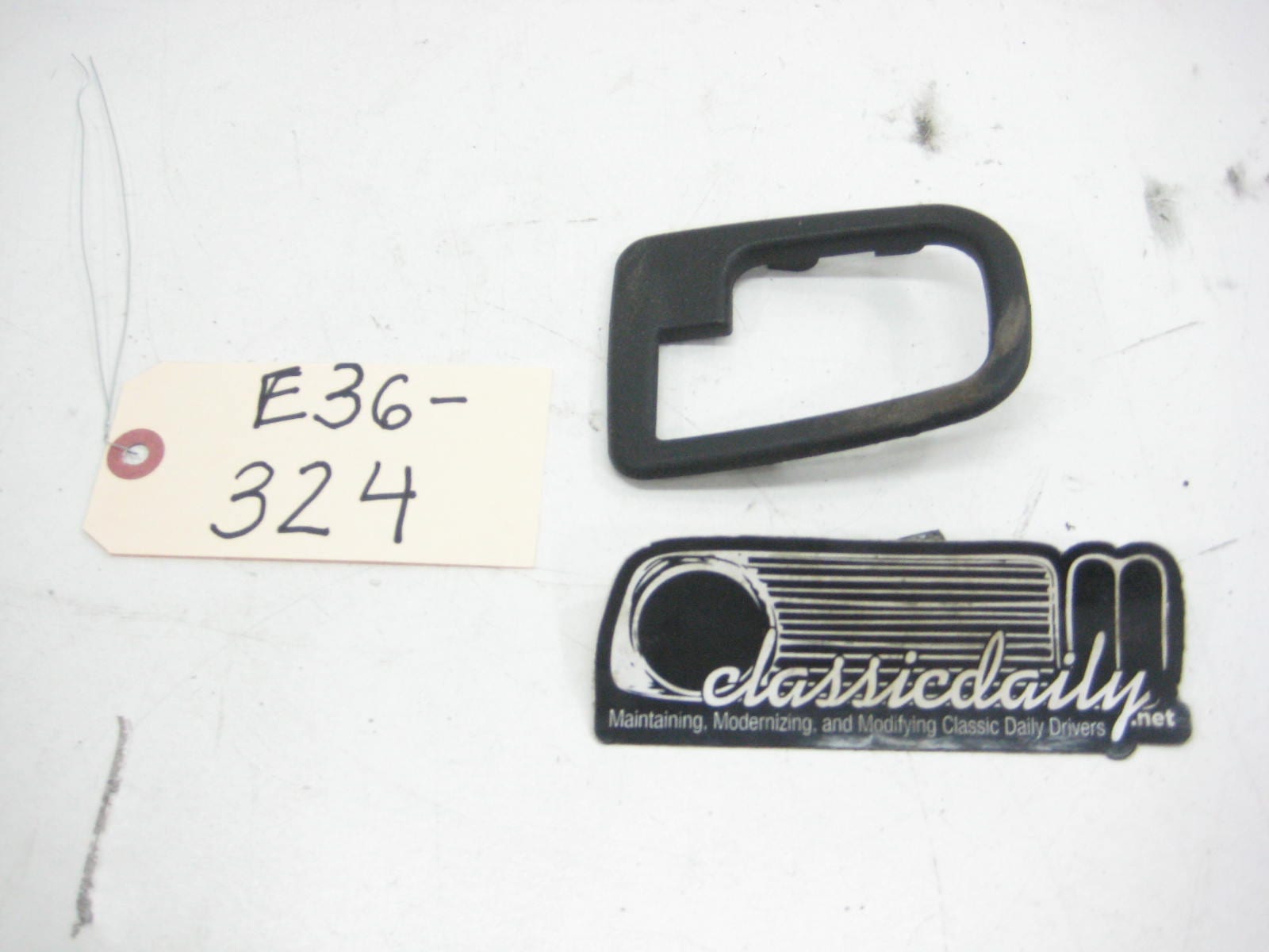 bmw e36 325 328 m3 drivers interior door handle trim black