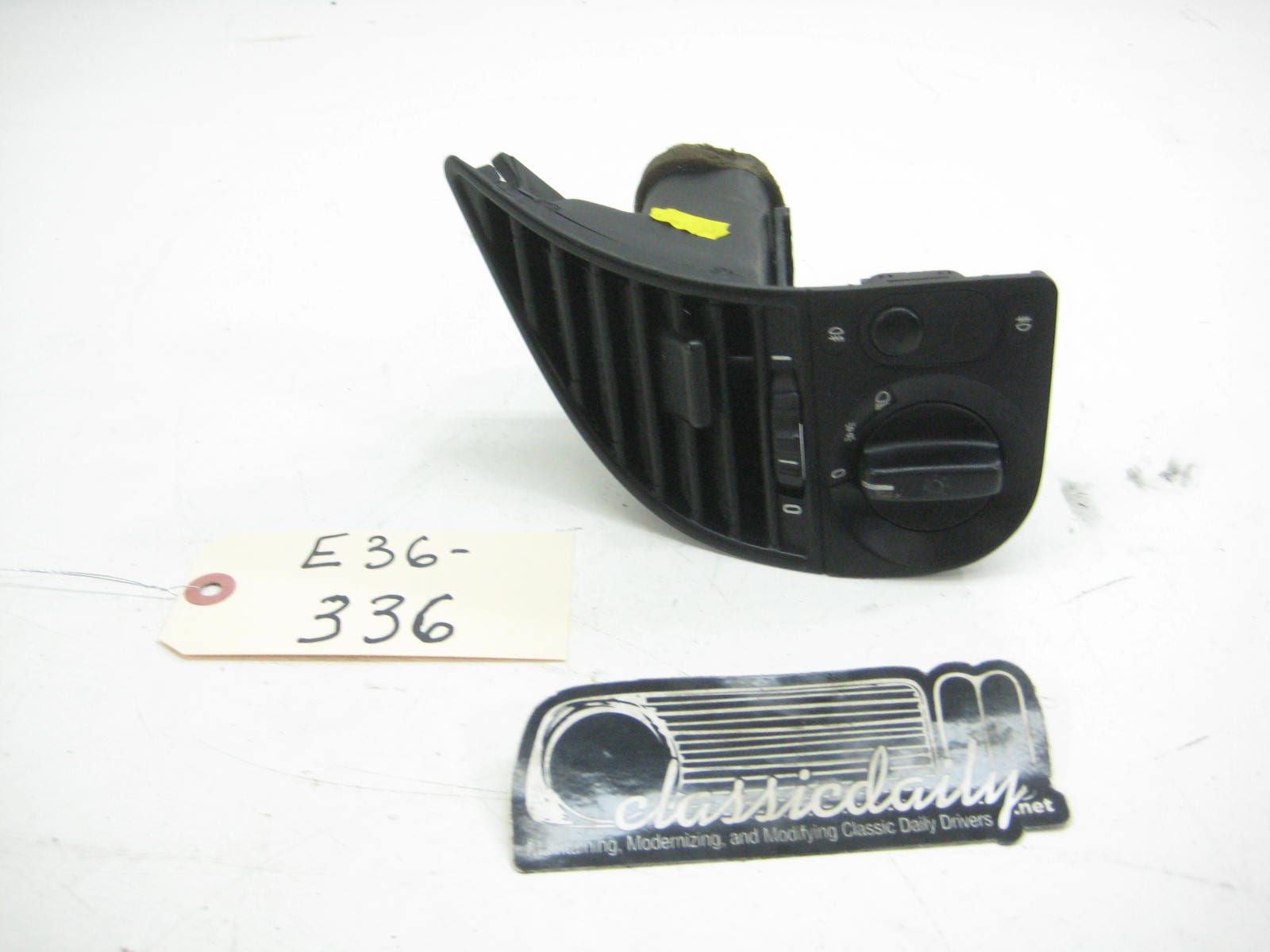 bmw e36 325 328 m3 headlight switch and vent
