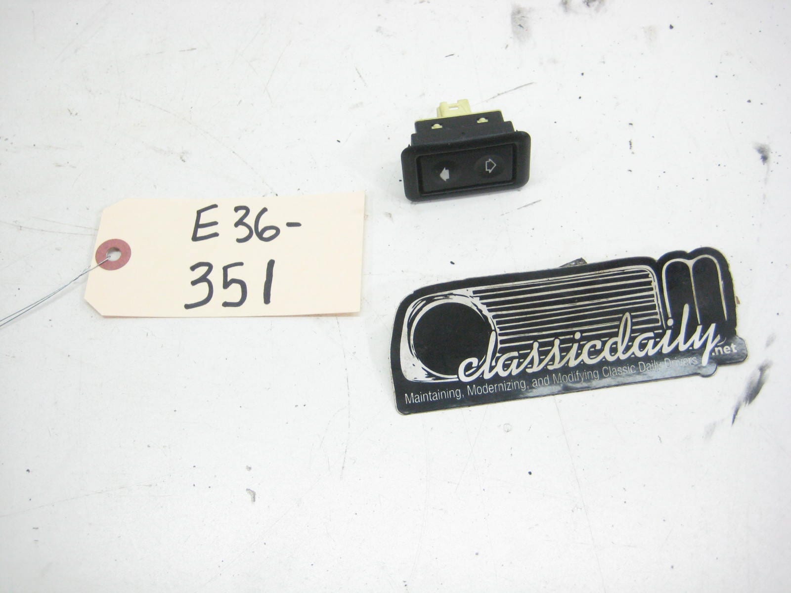 bmw e36 325 328 m3 rear window switch