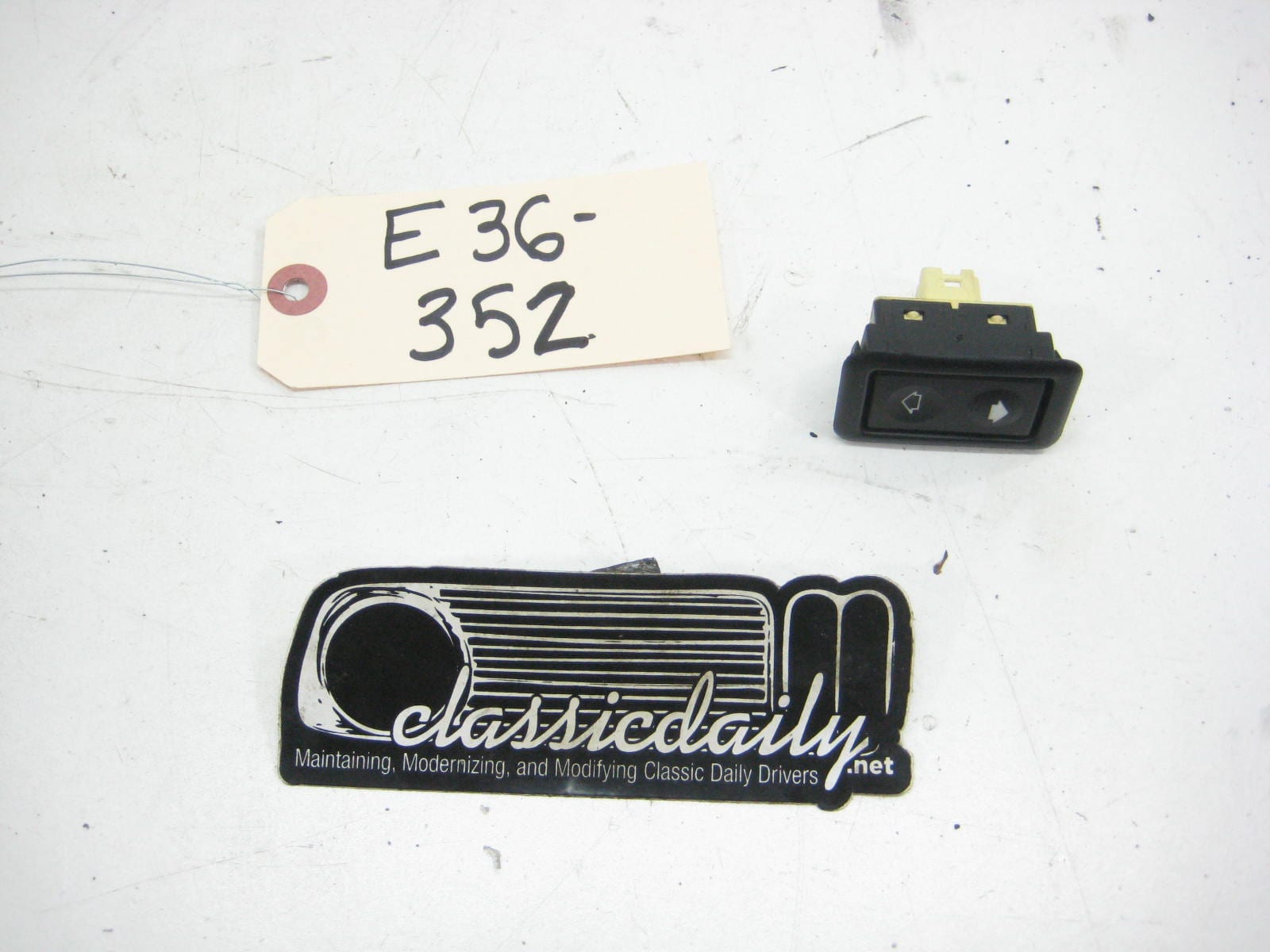 bmw e36 325 328 m3 rear window switch 2