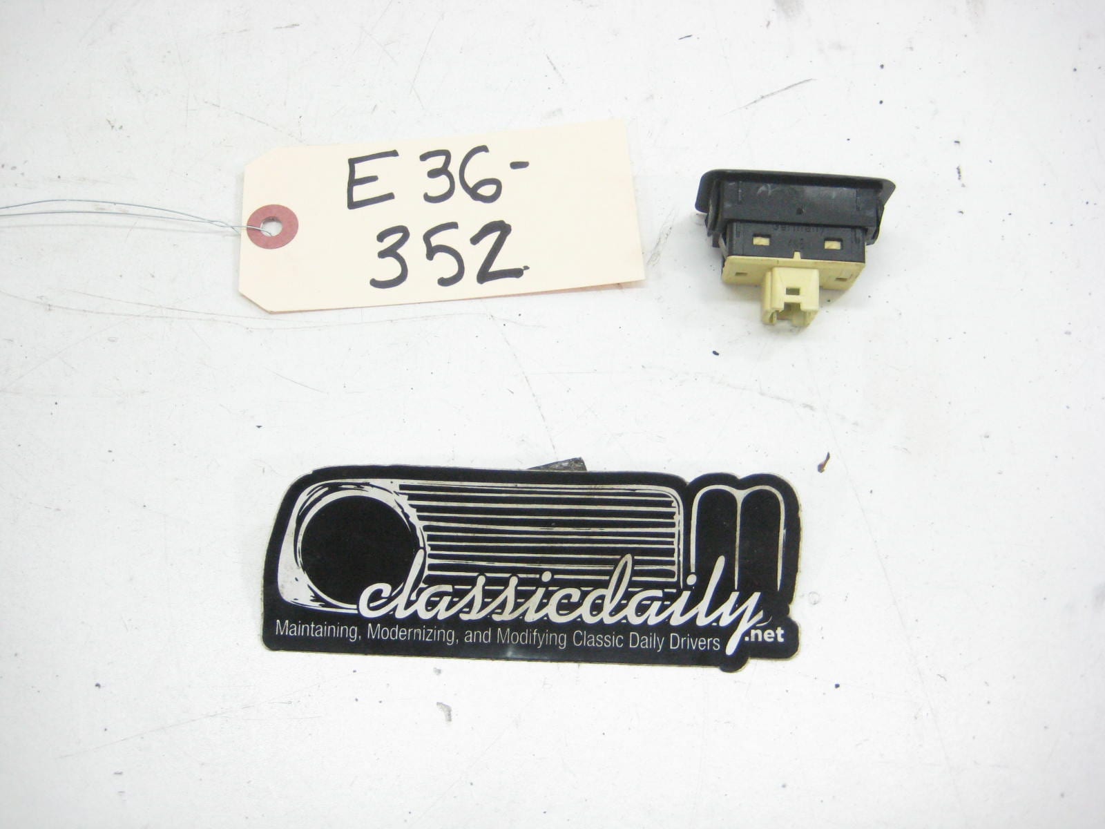bmw e36 325 328 m3 rear window switch 2