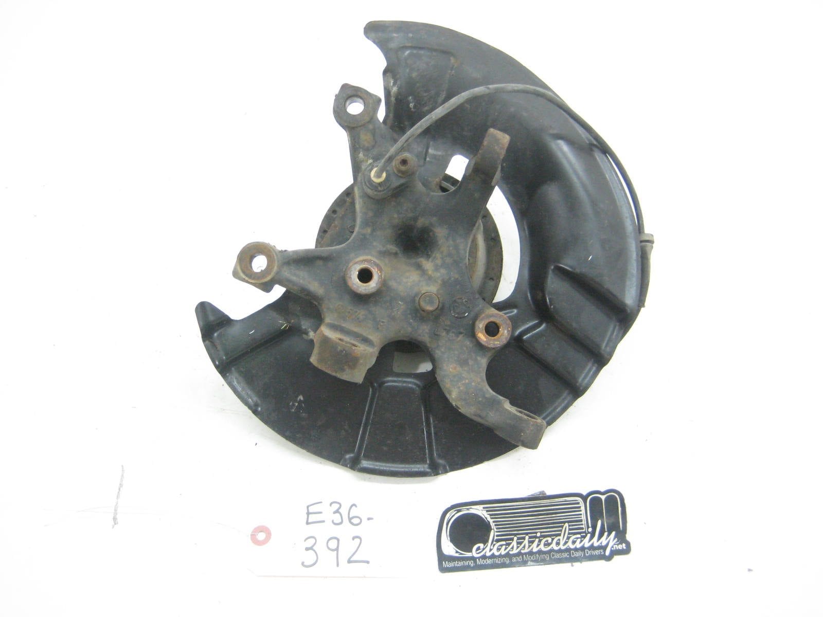 bmw e36 325 328 m3 left front steering knuckle 1994 non m3