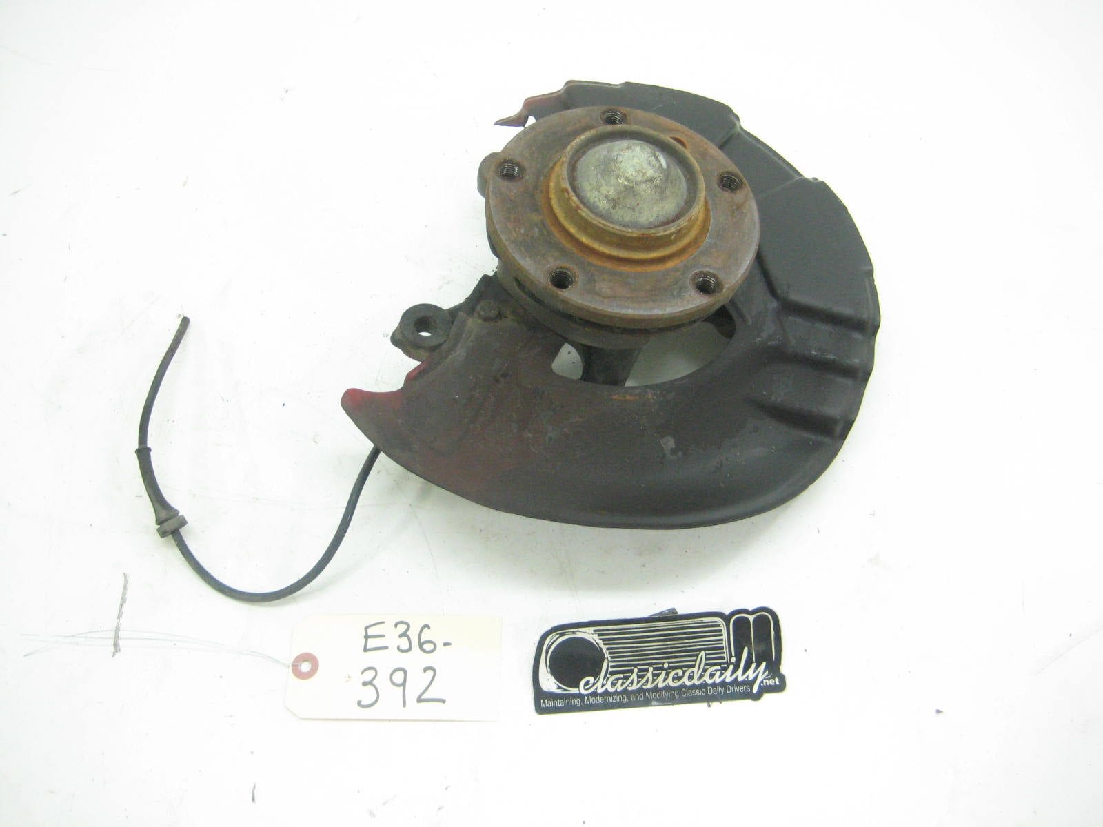 bmw e36 325 328 m3 left front steering knuckle 1994 non m3