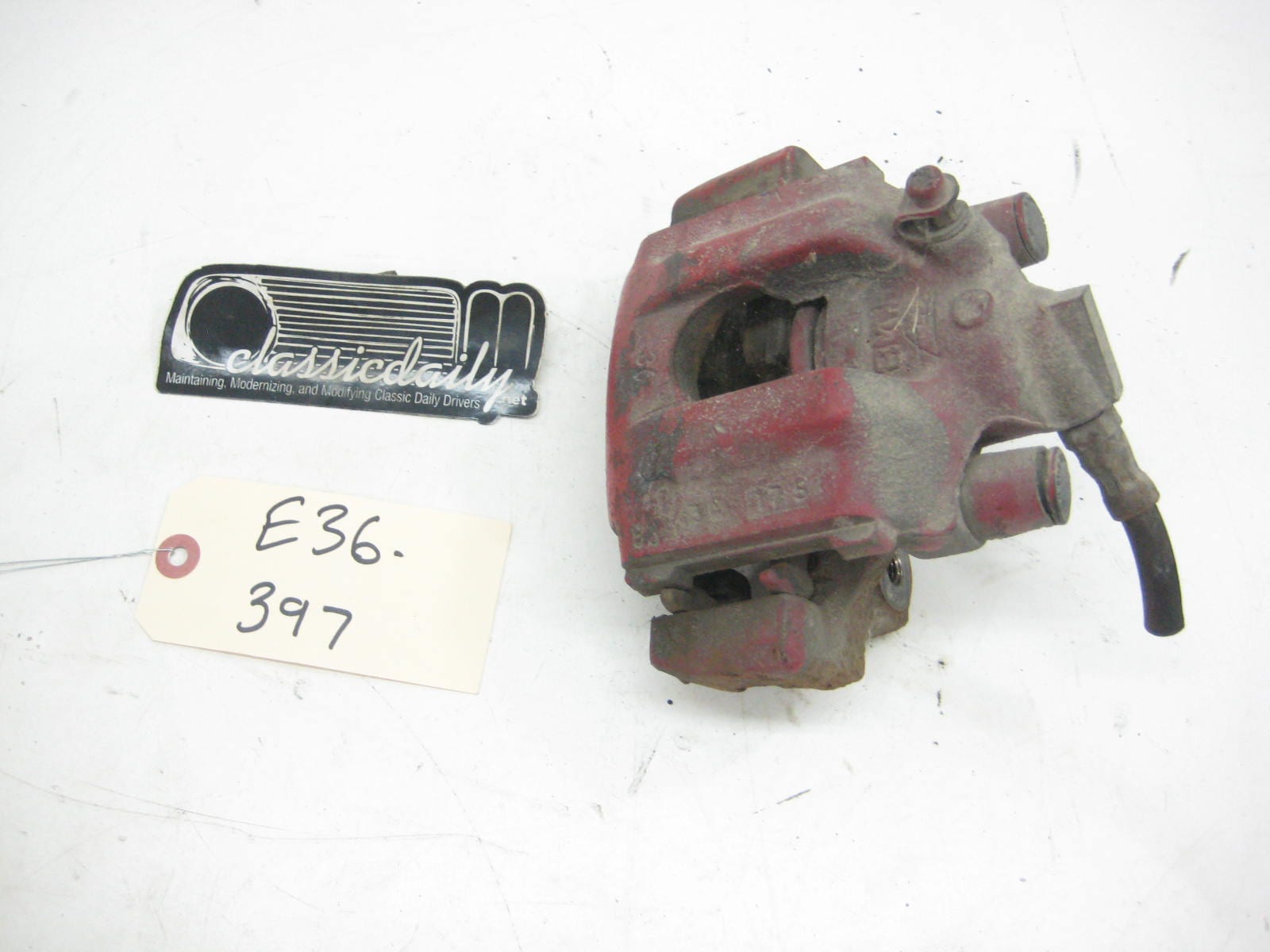 bmw e36 325 328 m3 left drivers side rear brake caliper