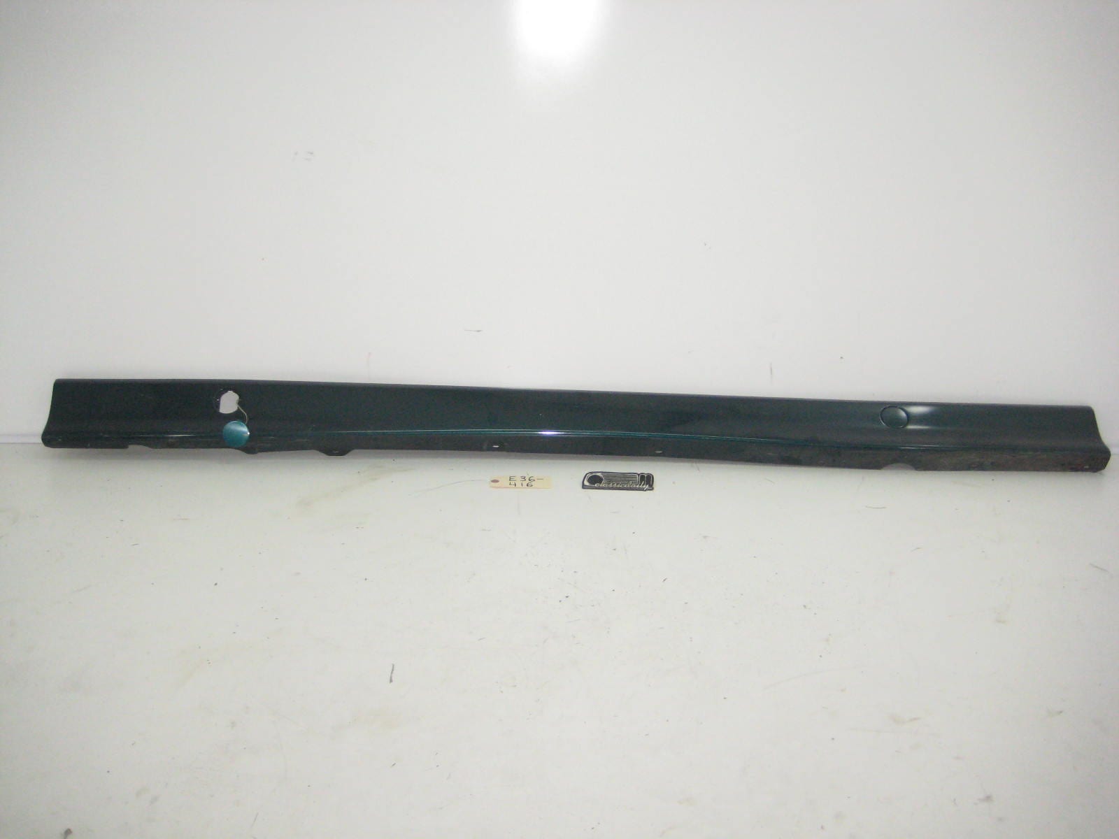 bmw e36 325 328 m3 passenger side side skirt green