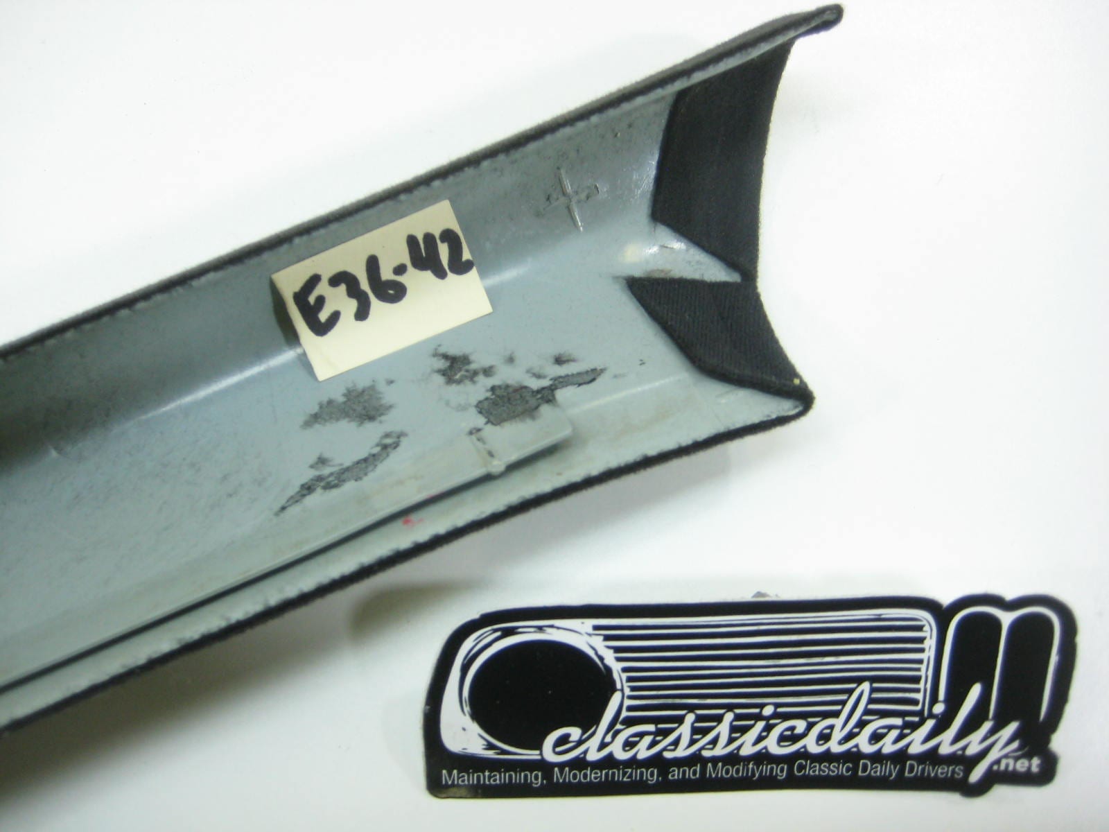 bmw e36 325 328 m3 passengers right side black a pillar trim copy