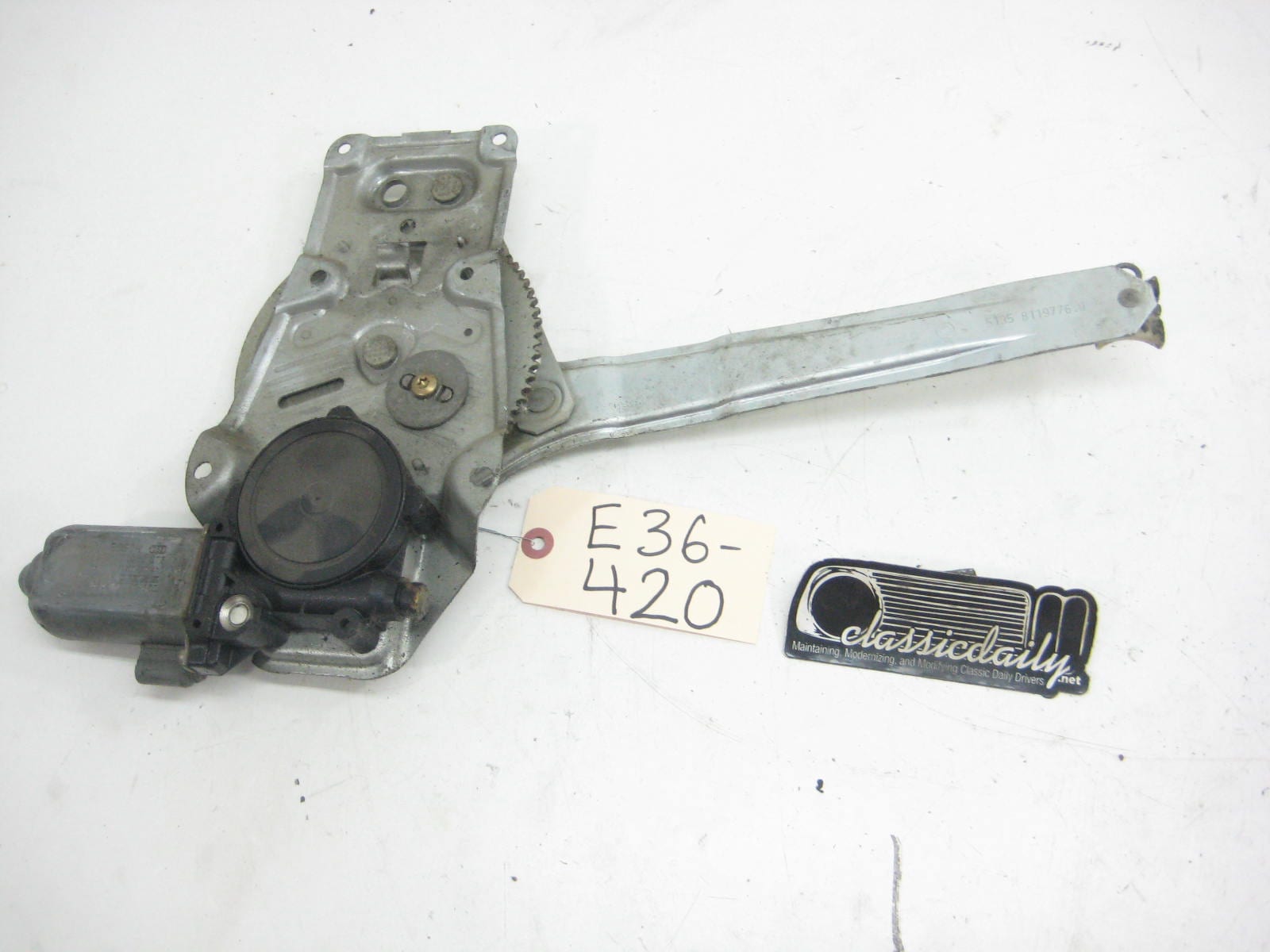 bmw e36 325 328 m3 passenger rear sedan window regulator