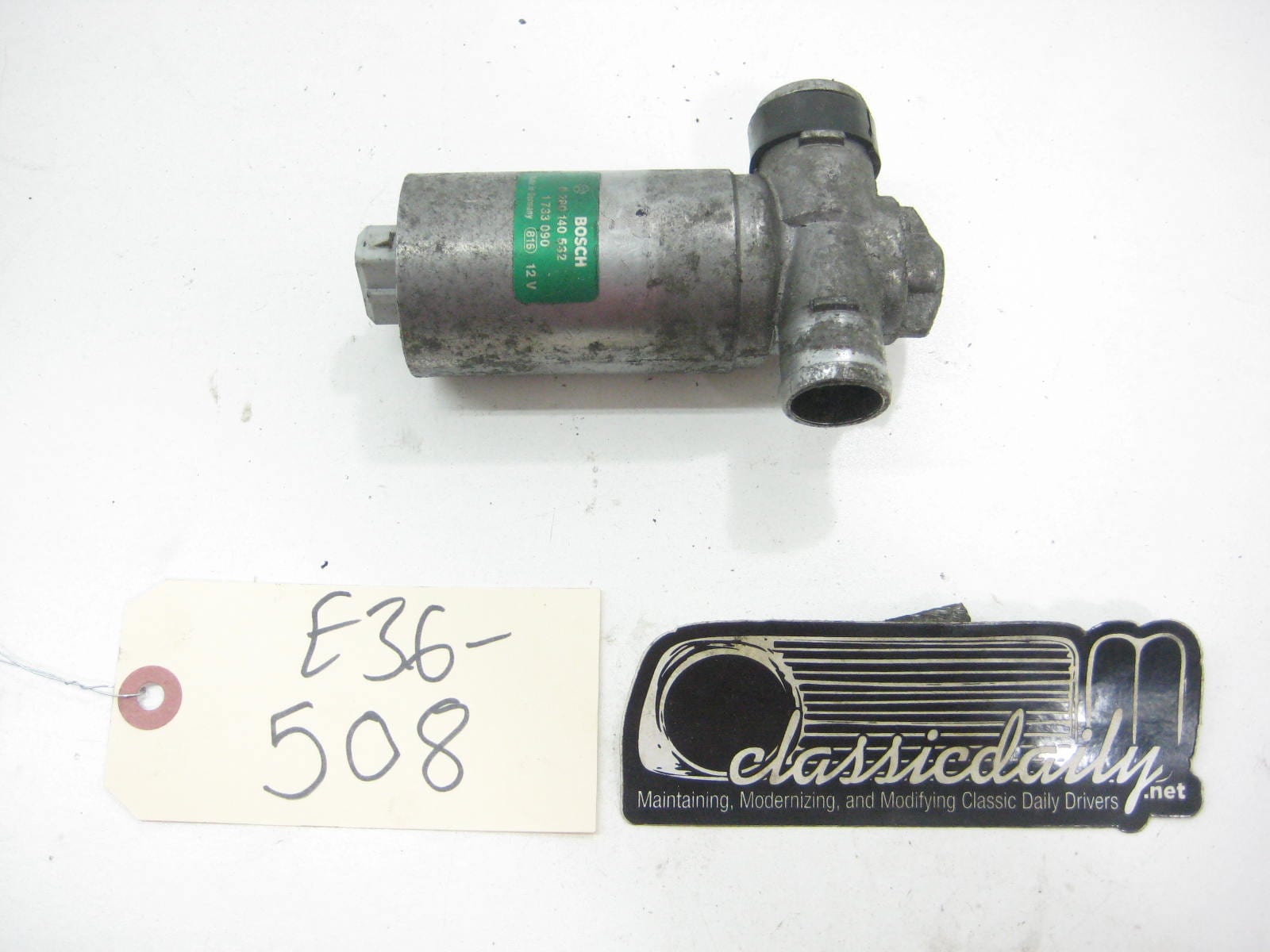 bmw e36 325 328 m3 bosch 0 280 140 532 idle air control valve 2