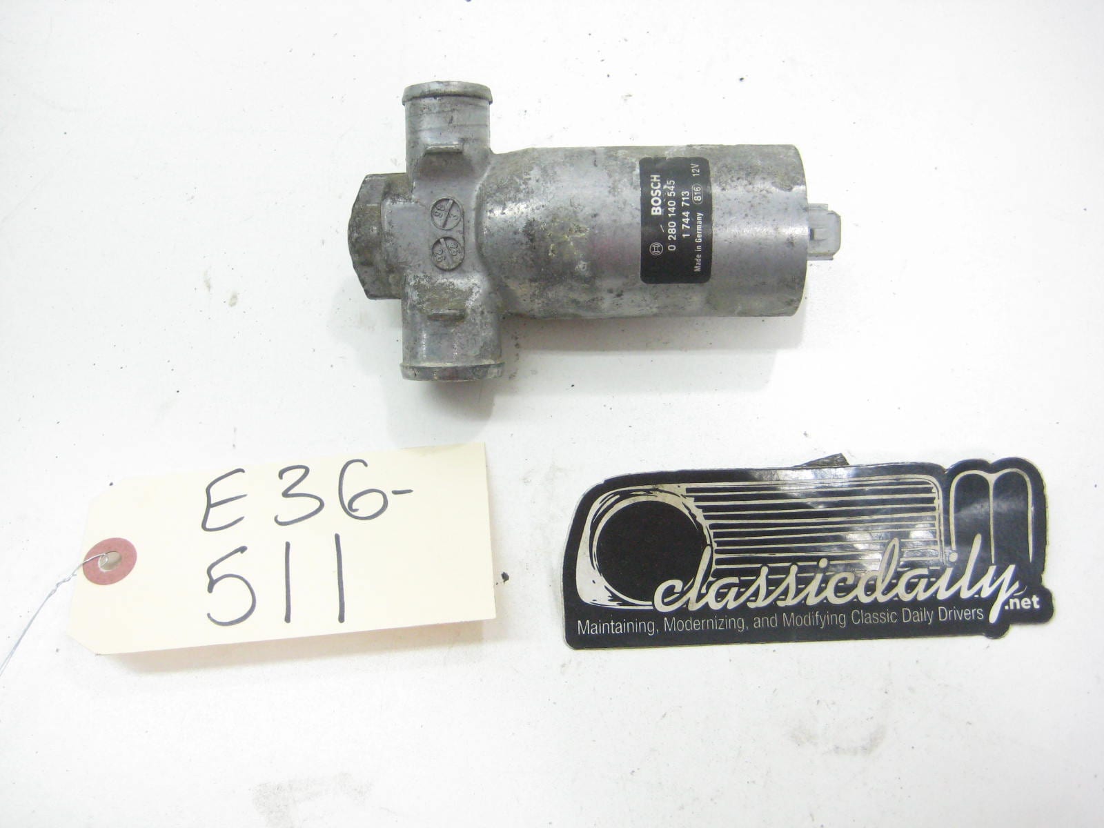 bmw e36 325 328 m3 bosch 0 280 140 545 idle air control valve 2
