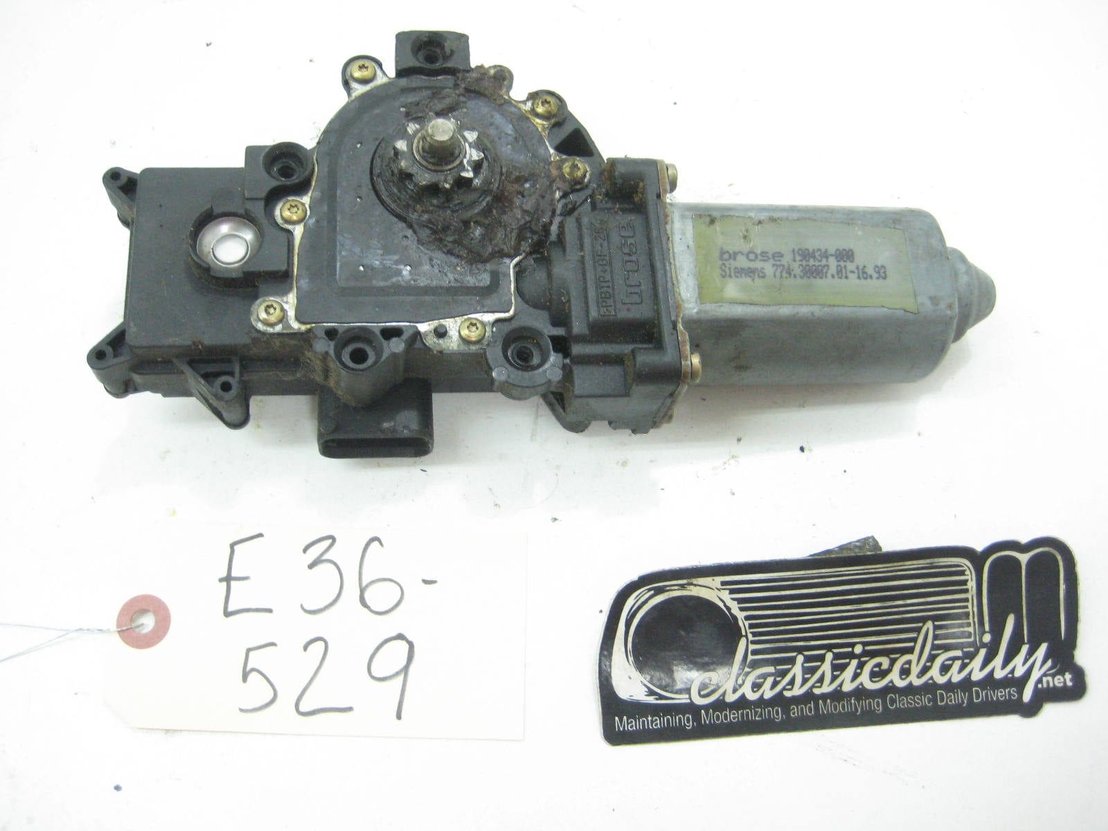 used parts window motor 67 62 8 360 055