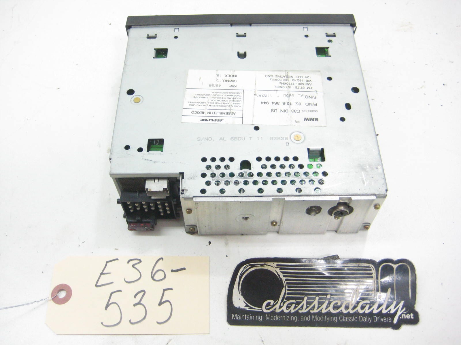 used parts c33 radio 65128364944 4