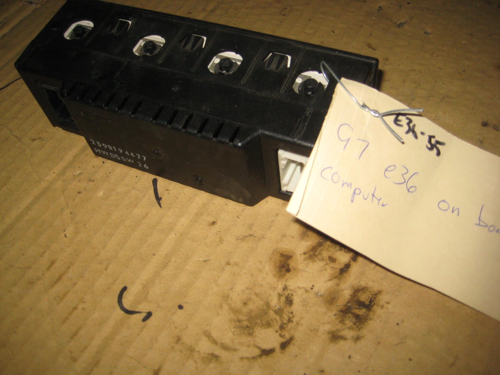 bmw e36 325 328 m3 1997 on board computer