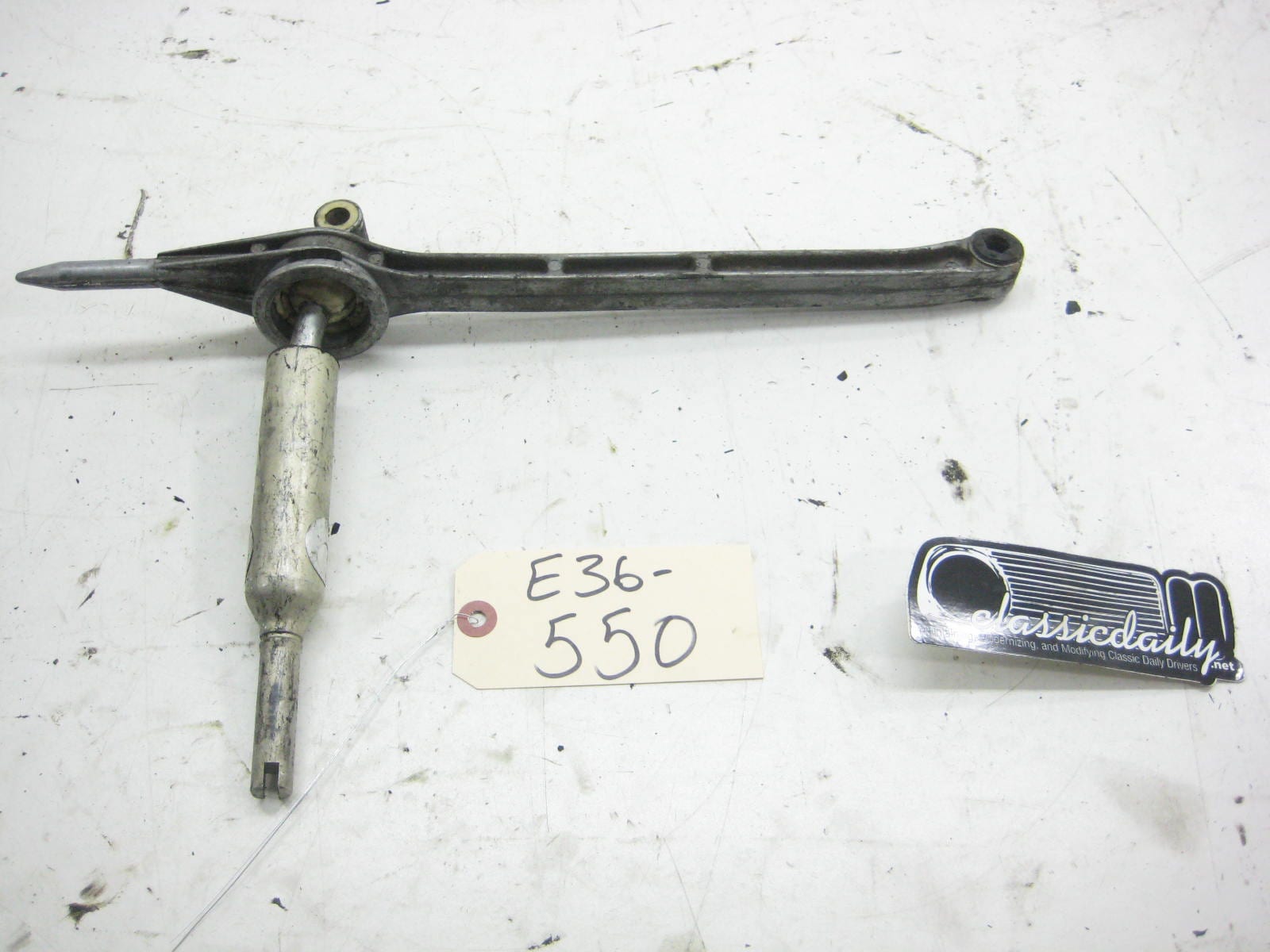 used parts shfiter carrier and lever center to center 10 3 4 1 221 540