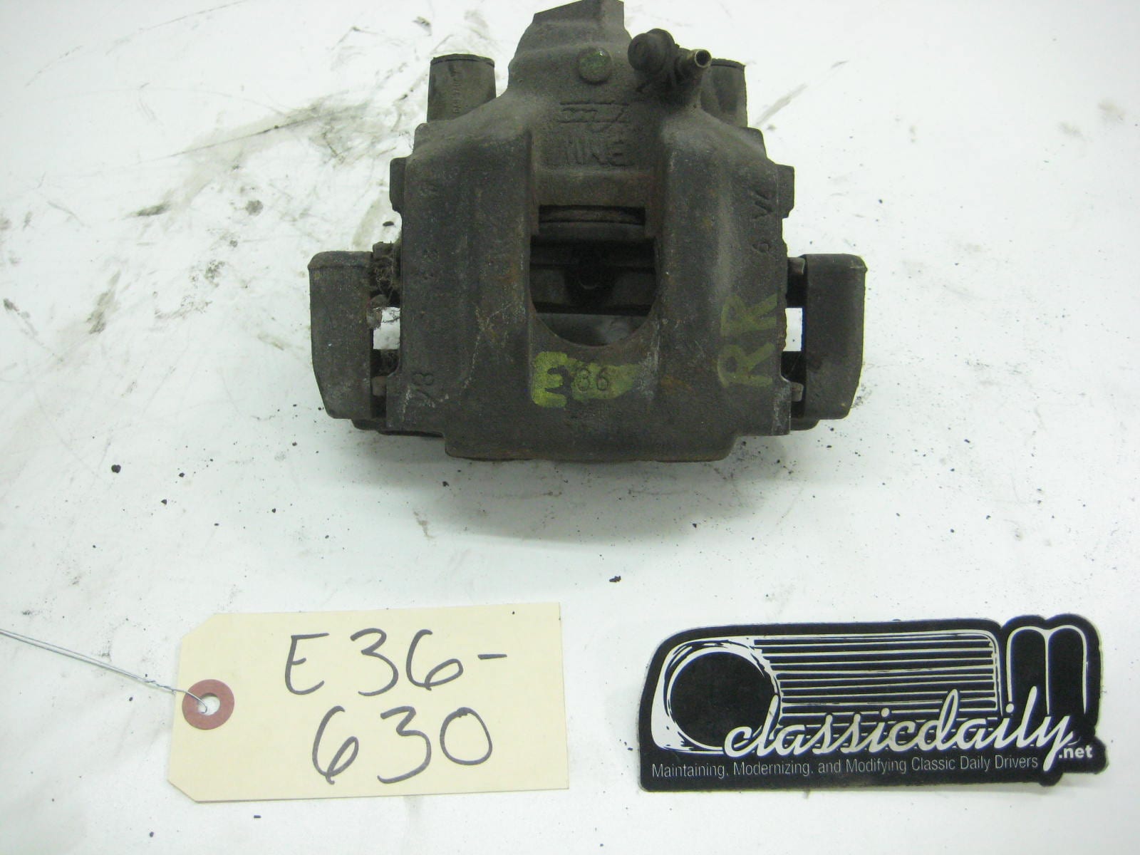 bmw e36 325 328 m3 brake caliper passenger rear