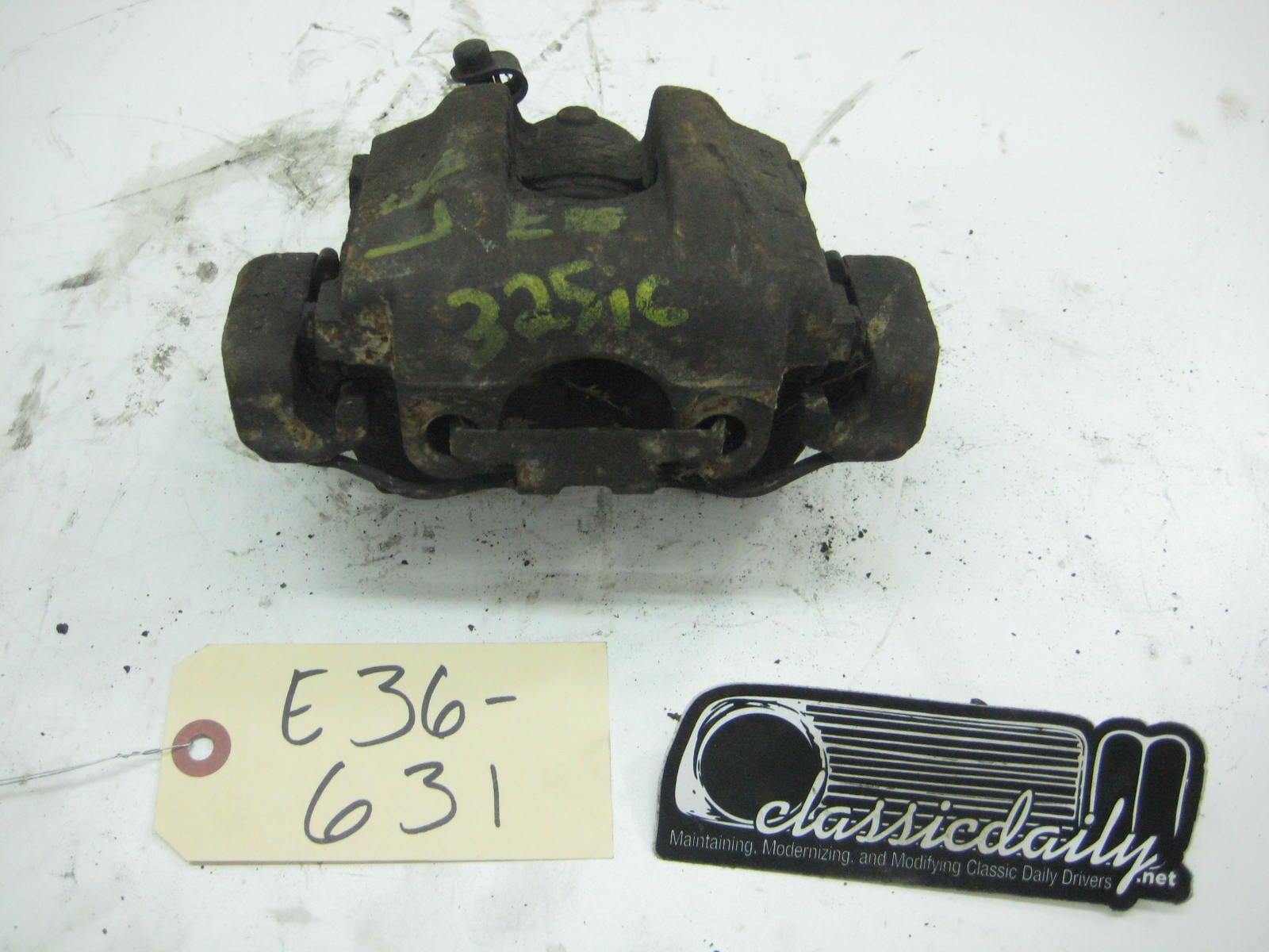 bmw e36 325 328 m3 brake caliper driver rear 4