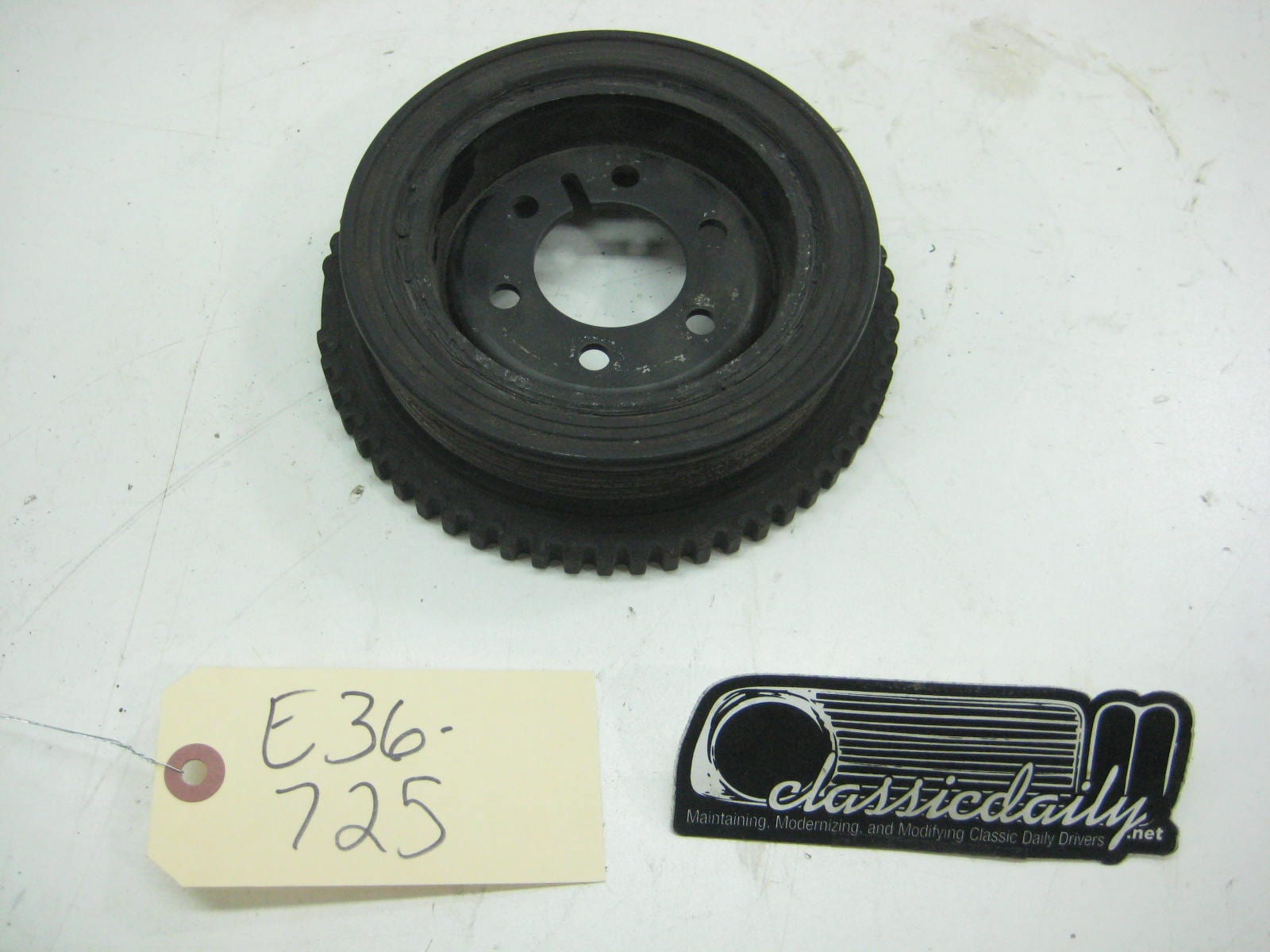 bmw e36 325 328 m3 m42 crank pulley toothed wheel